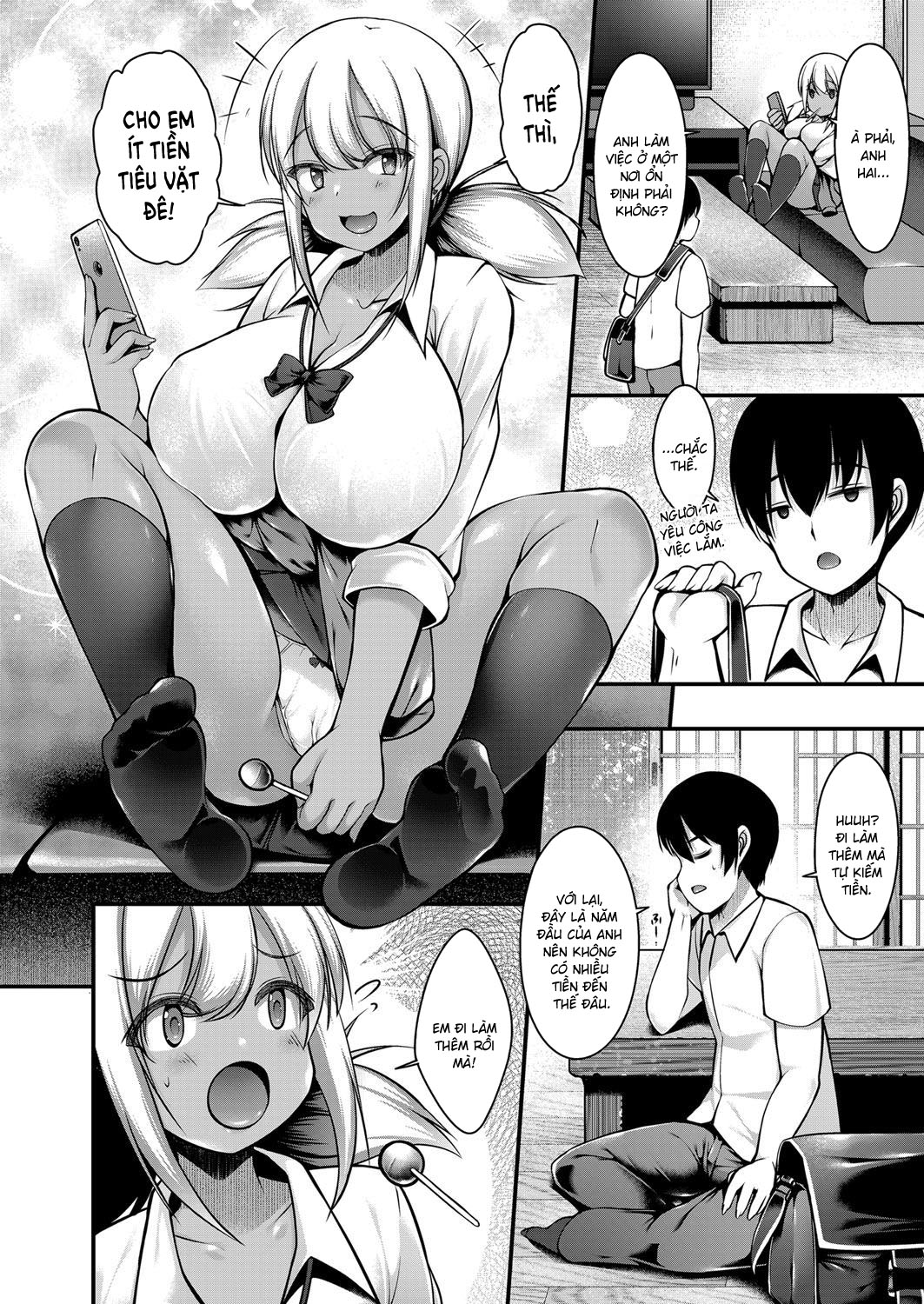 Đọc truyện hentai Tôi trả tiền cho em gái để được chịch - Oneshot
