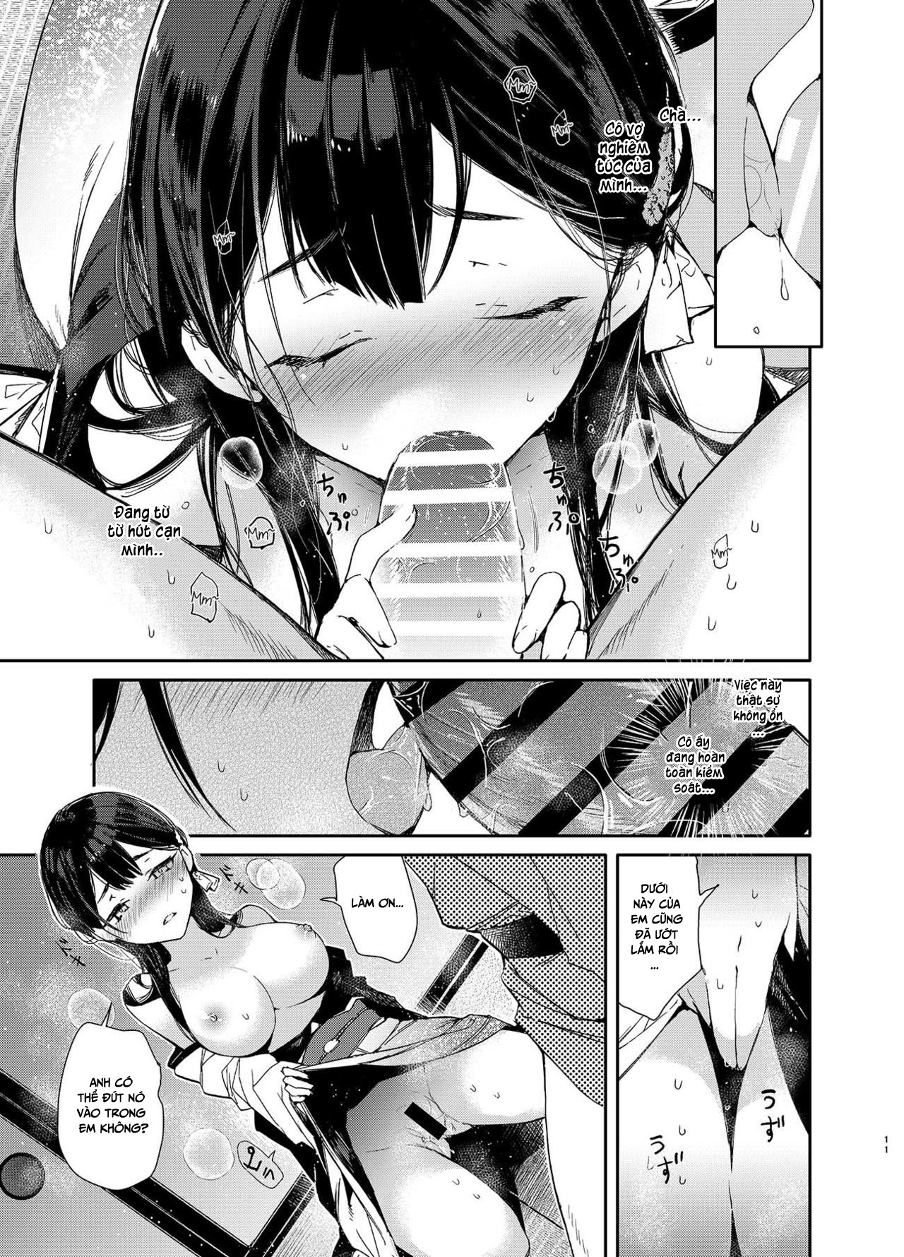Đọc truyện hentai Tâm tình cùng cô vợ dâm đãng trong tà áo kimono - Oneshot