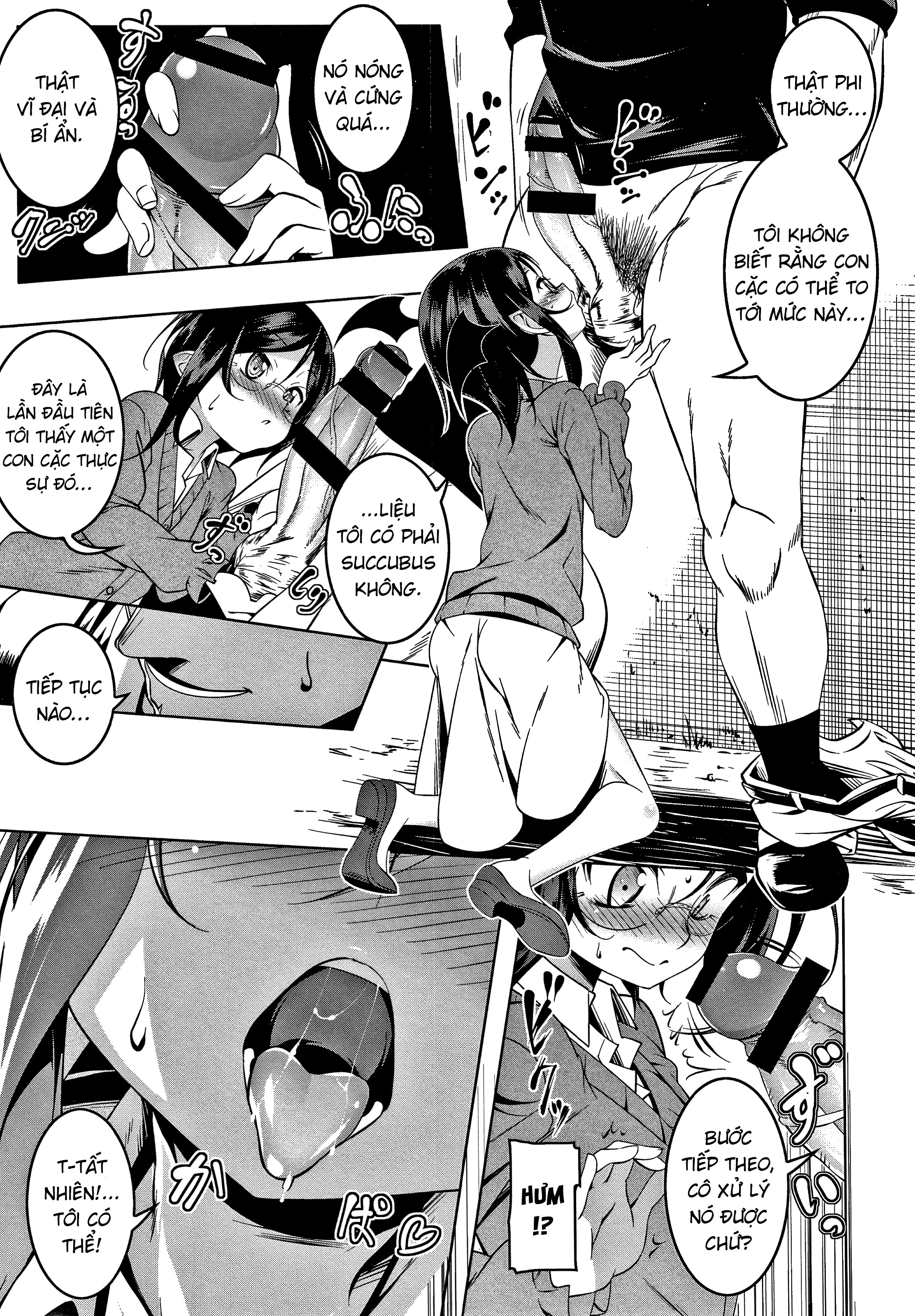 Đọc truyện hentai nhà có 5 nàng succubus - Chap 3