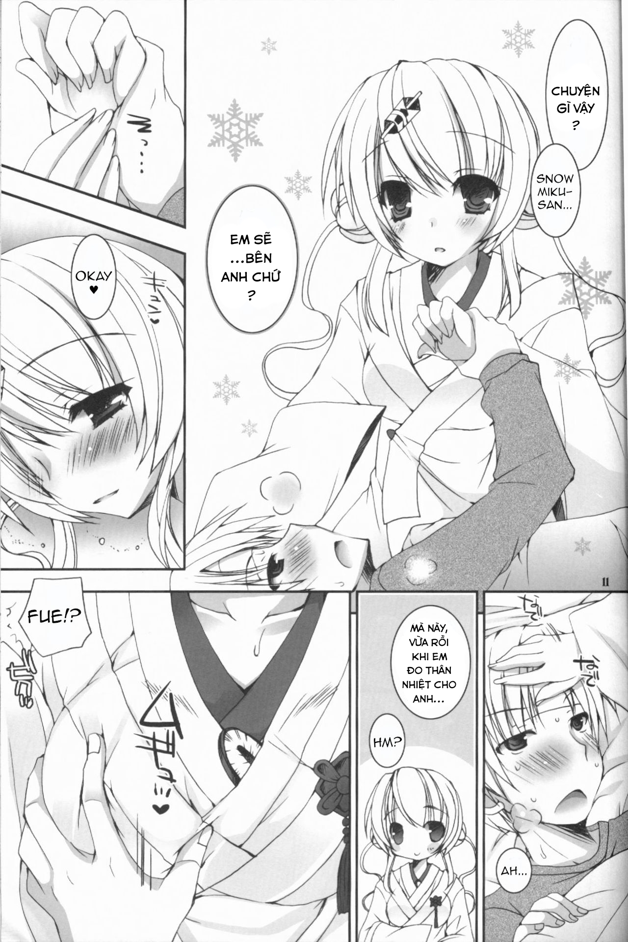 Đọc truyện hentai The Winter You Took Care of Me. (VOCALOID) - Oneshot
