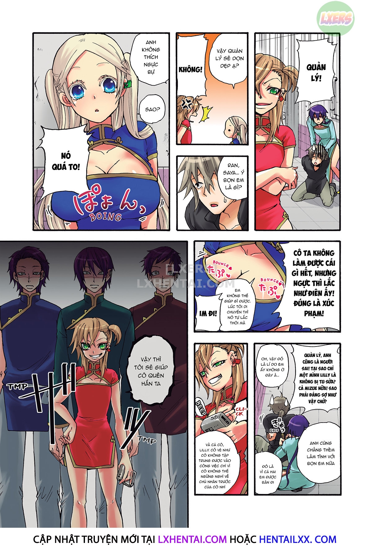 Đọc truyện hentai Robot thú cưng Lilly - Chap 4