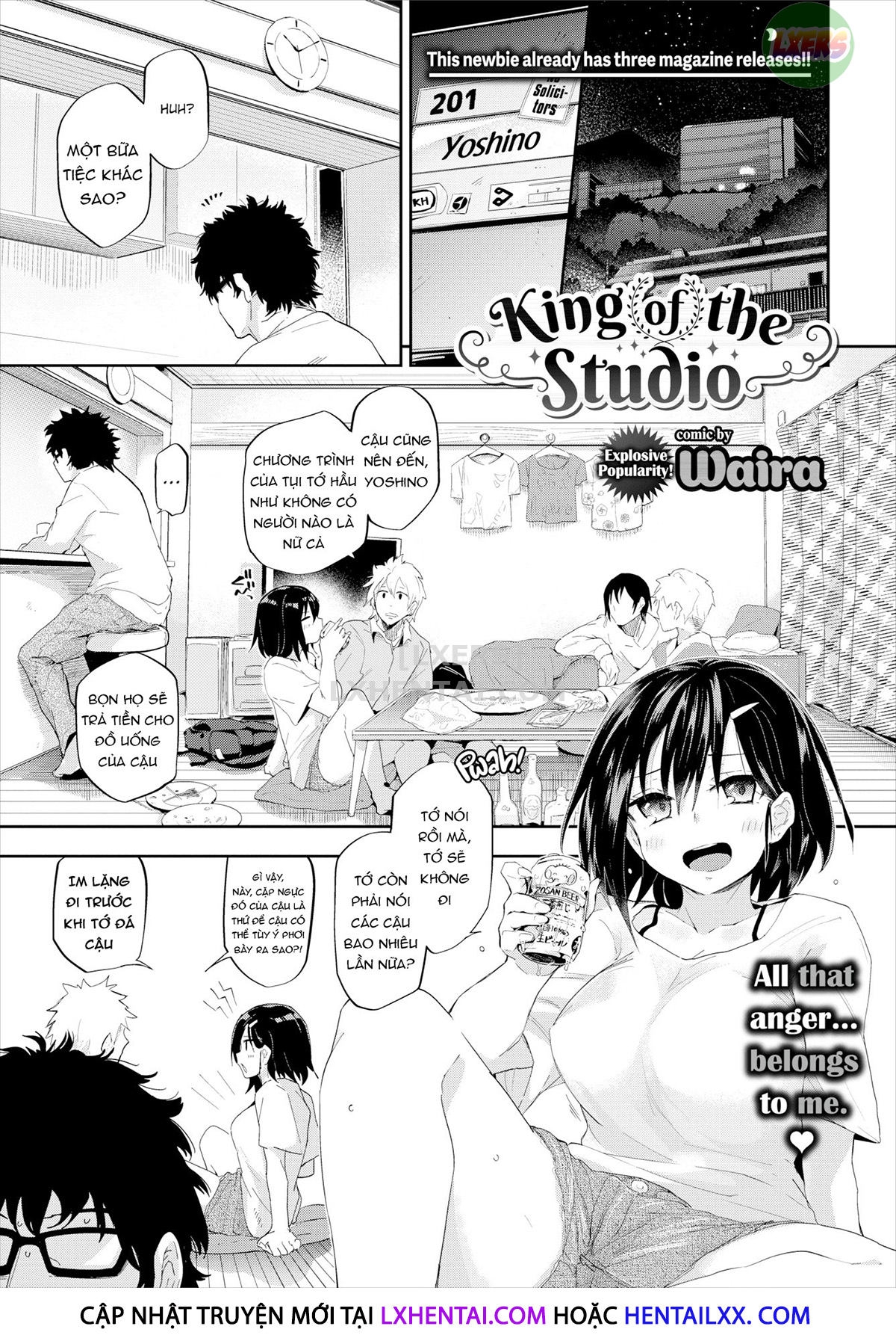 Đọc truyện hentai Gap in my Heart - Chap 1 - King of the Studio