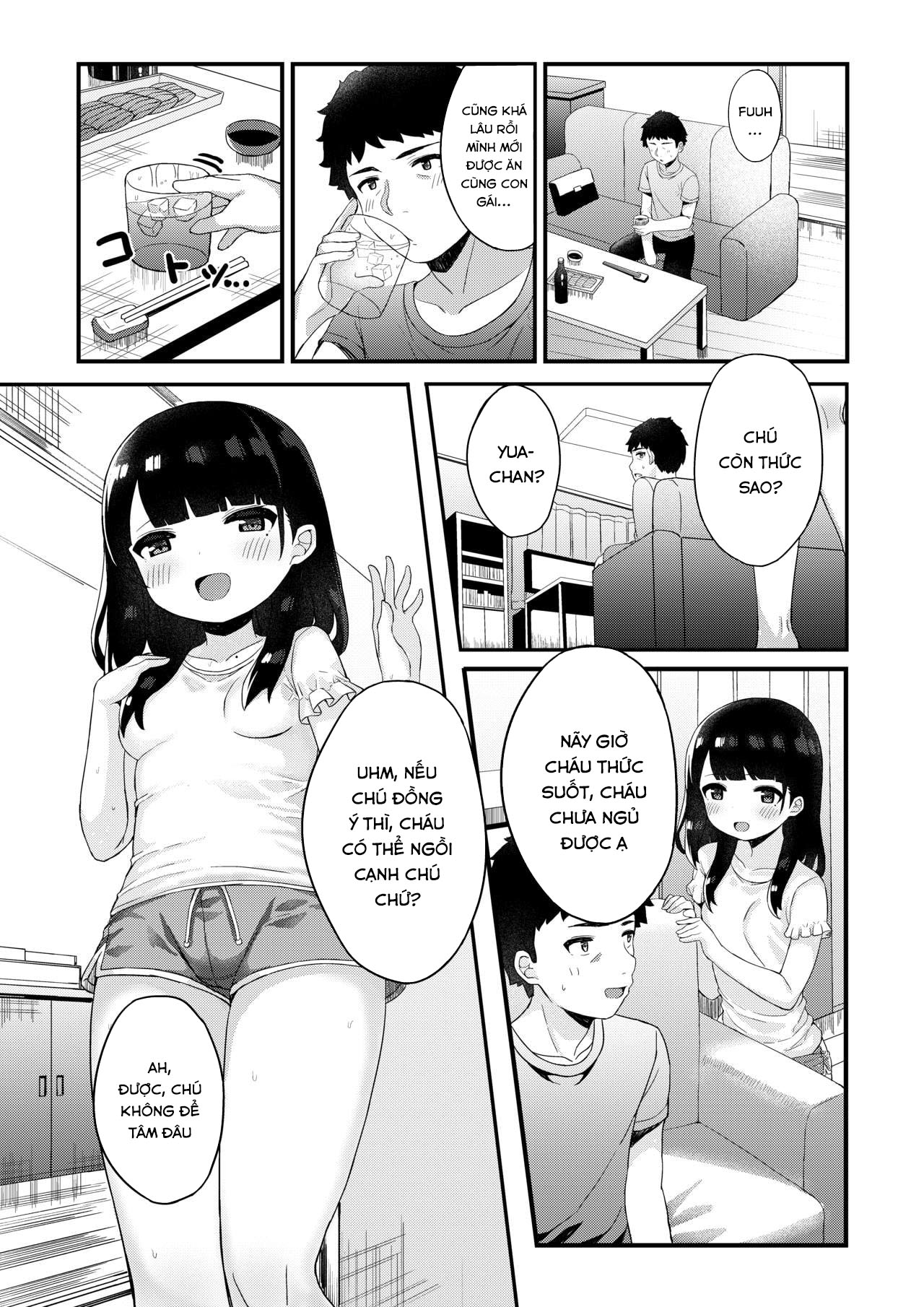 Đọc truyện hentai Bí mật tạo ra em bé với bố của bạn - Oneshot