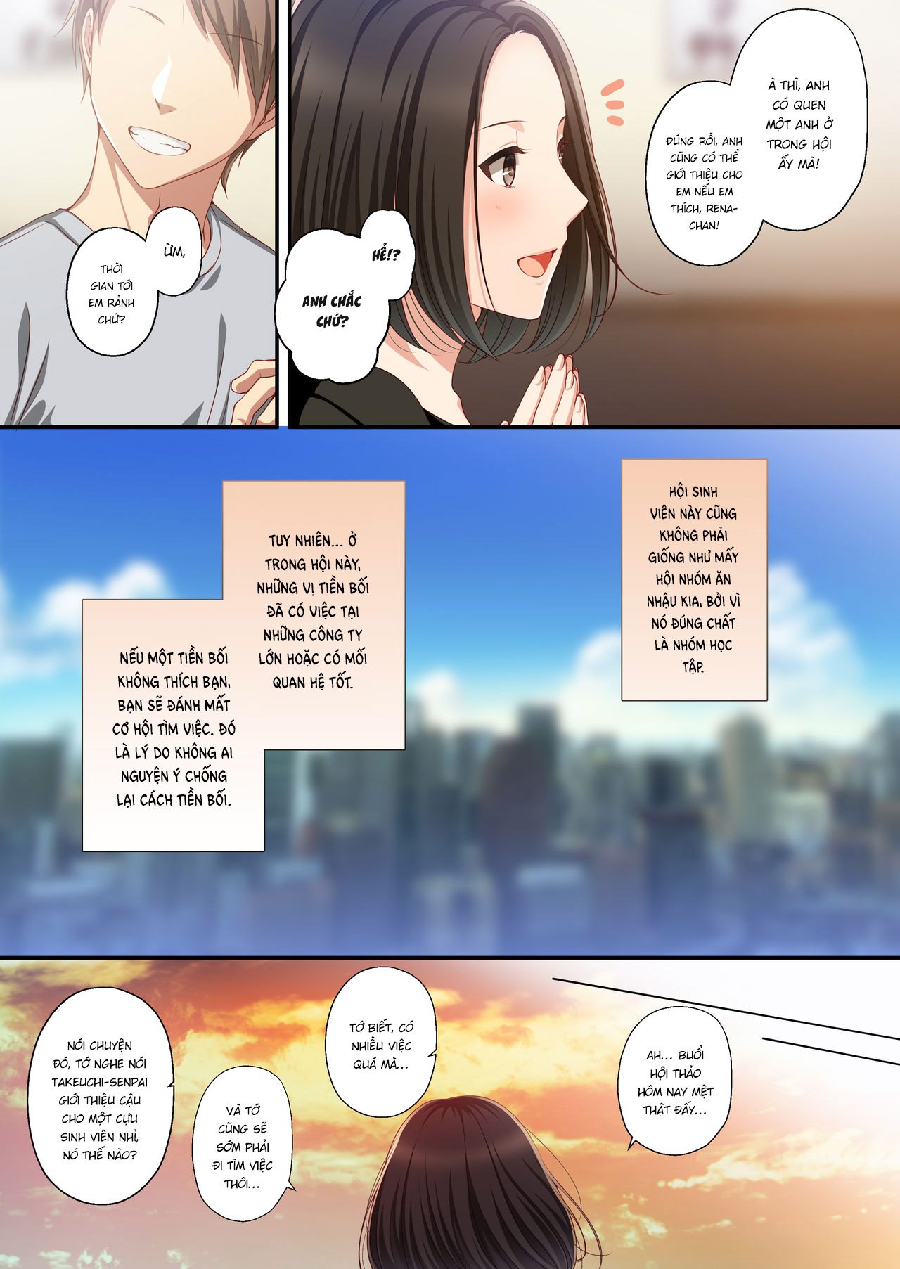 Đọc truyện hentai Dakara Ore wa Kanojo o Netori Tsuzuketa - Oneshot-part 1