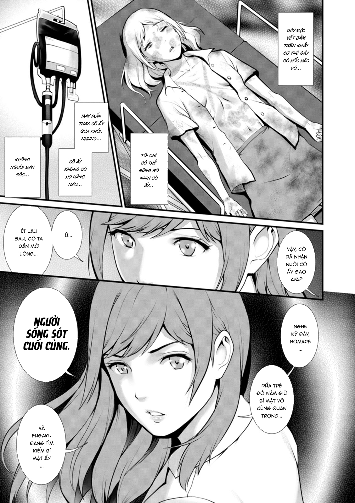 Đọc truyện hentai Tuần trăng mật dưới địa đạo 30m - Tập 8 - Những người sống sót