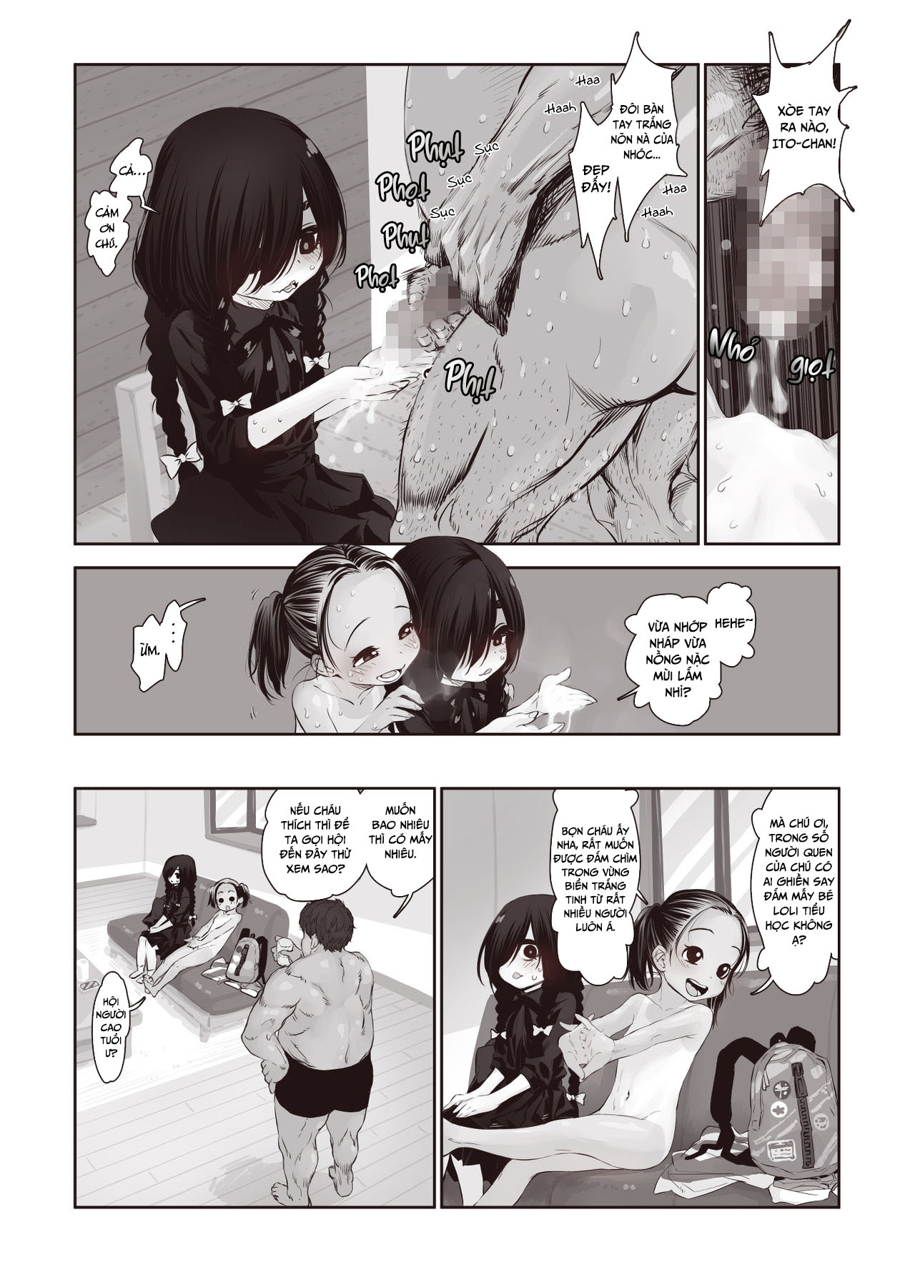Đọc truyện hentai Bao nhiêu lâu nữa thì cơ thể của hai bé Loli được phủ đầy bởi tinh dịch - Trả lời