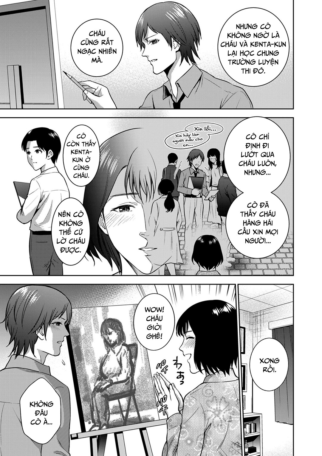 Đọc truyện hentai Mối quan hệ loạn luân - Chap 2
