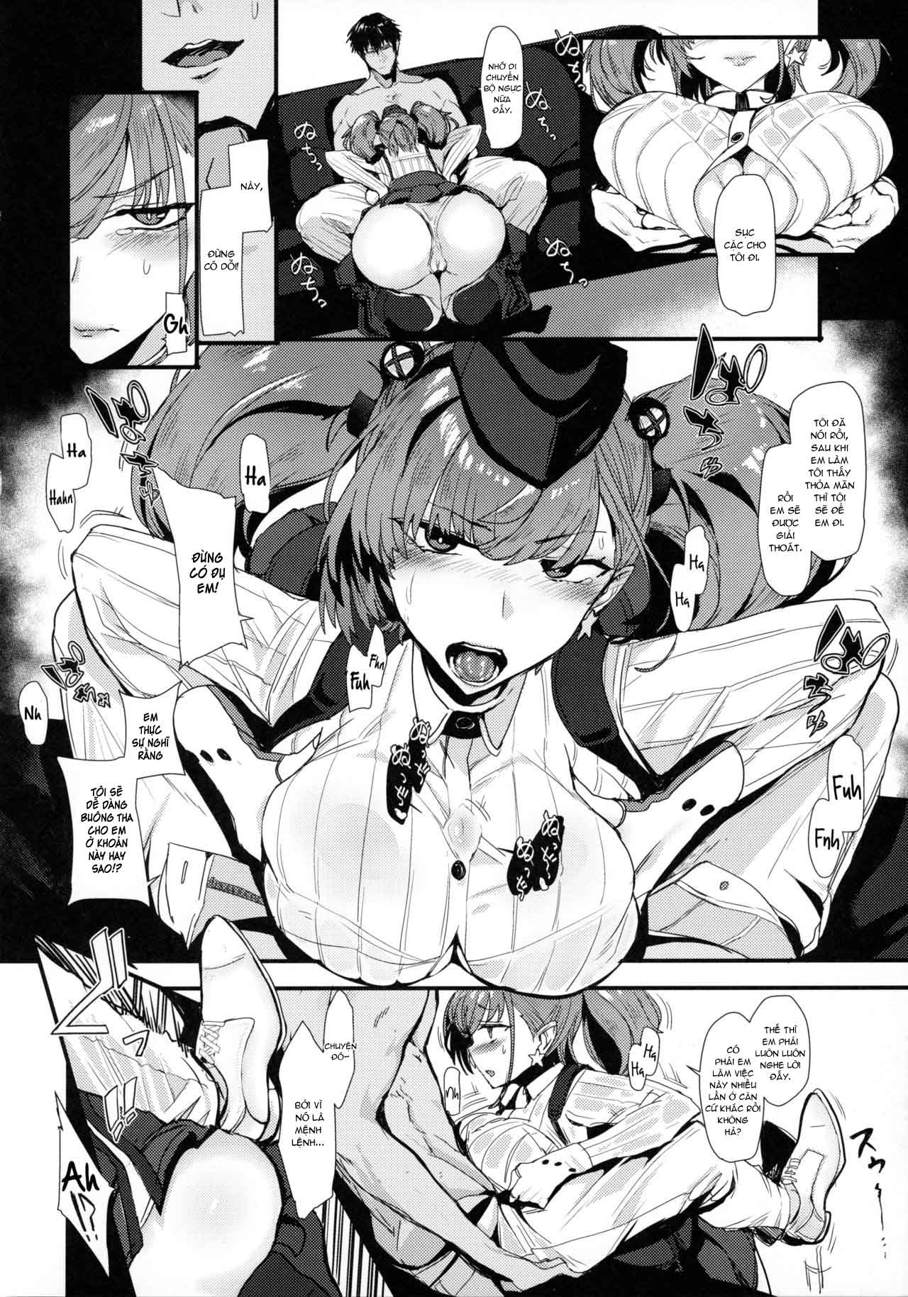 Đọc truyện hentai Osabori Musume Atlanta Wakarase Misshitsu Yasei Enshuu - Oneshot