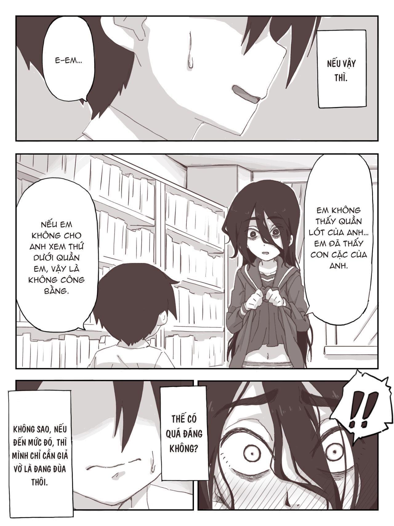 Đọc truyện hentai Senpai, hãy ra trên tay em - Oneshot