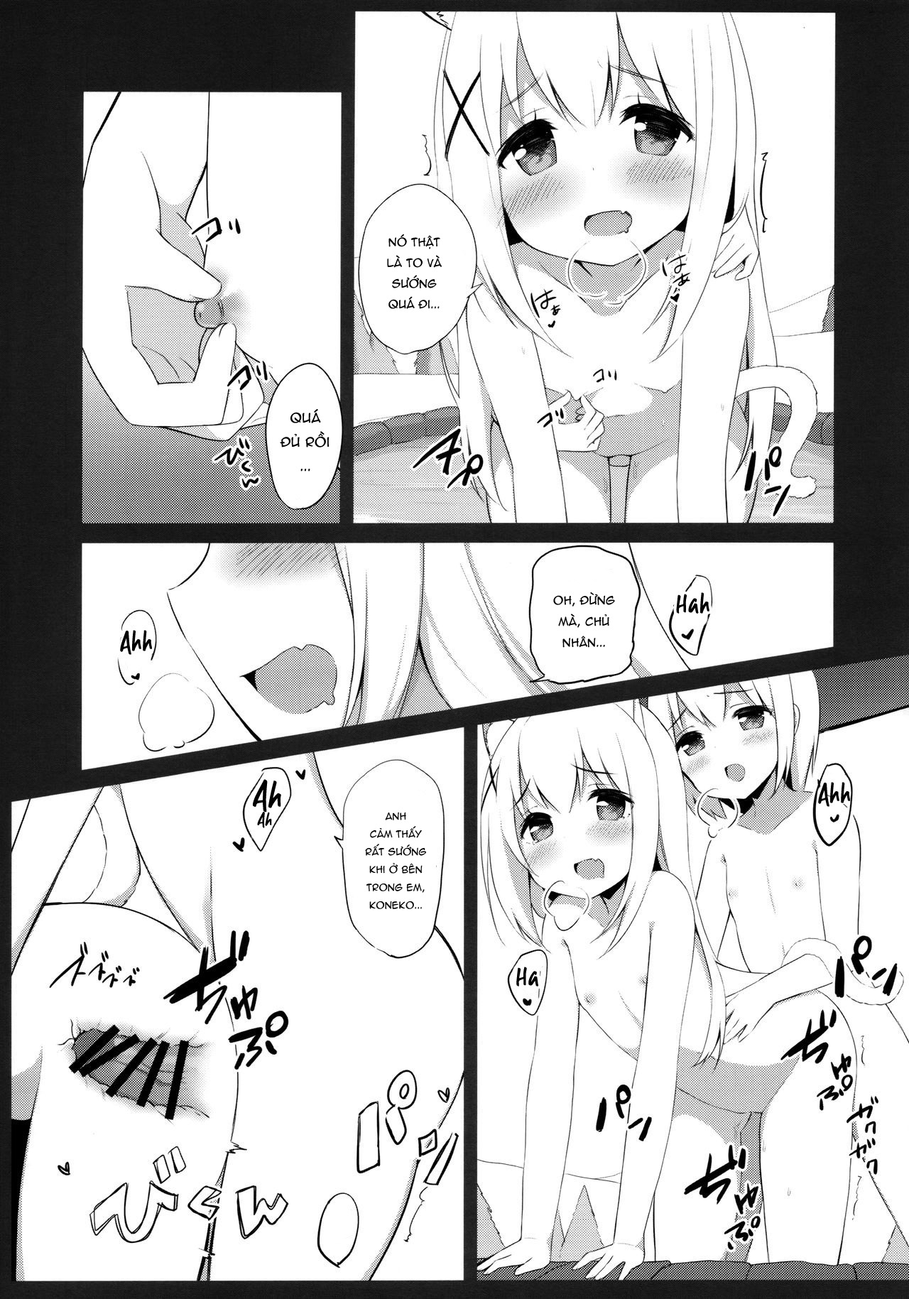Đọc truyện hentai Kỳ nghỉ đông hư hỏng của chủ nhân và Koneko - Oneshot