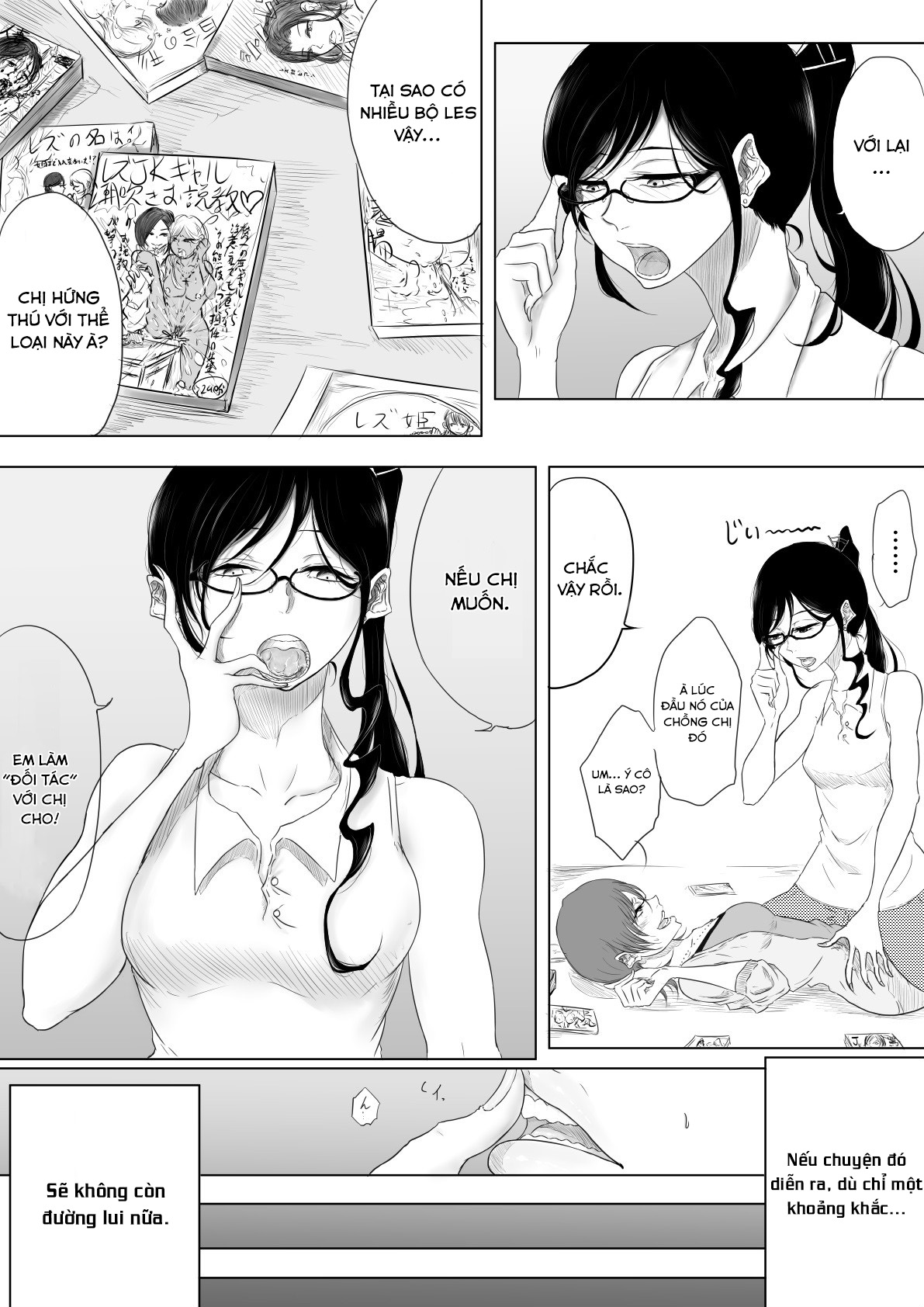 Đọc truyện hentai Bí mật không nói được - Oneshot
