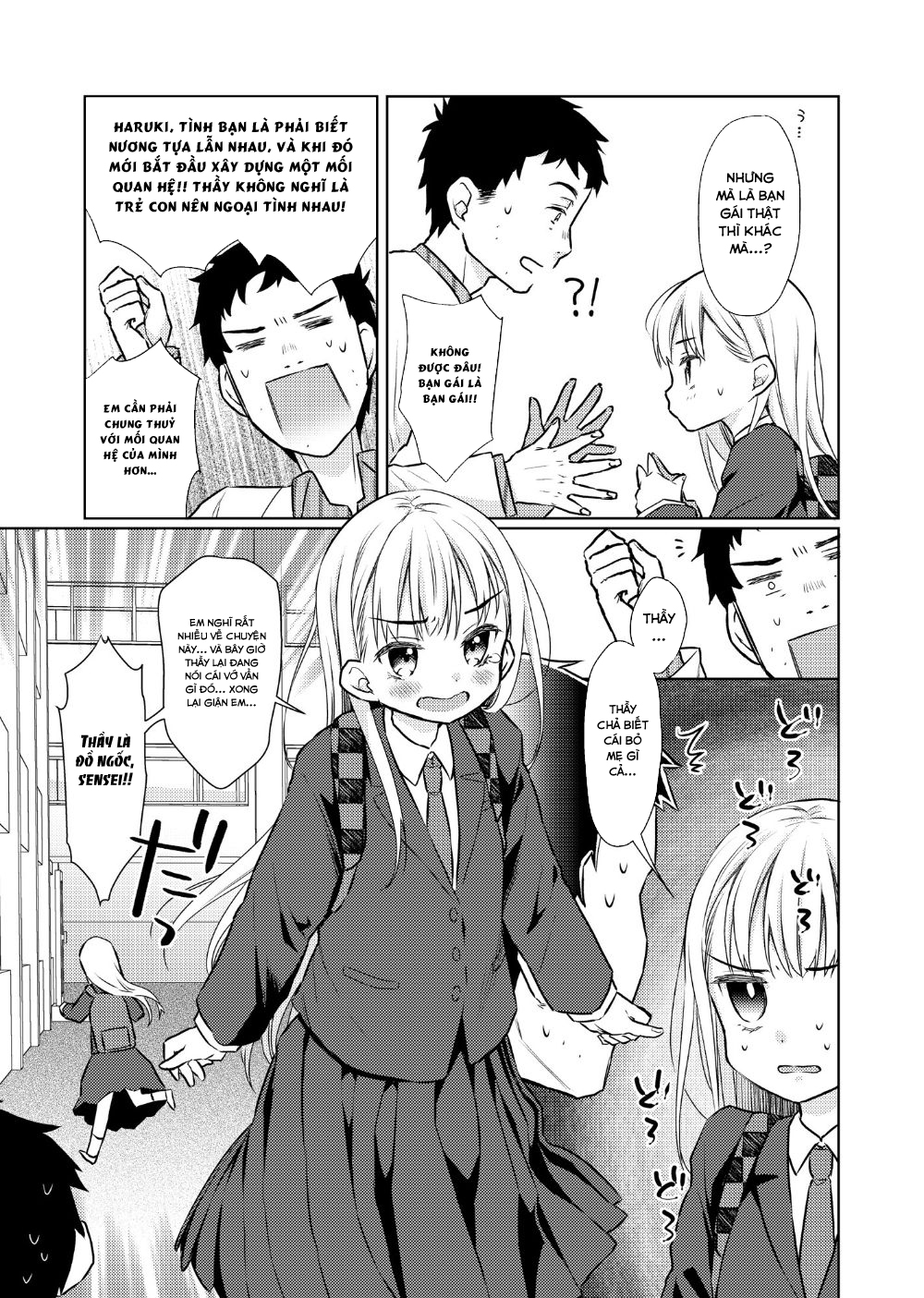 Đọc truyện hentai Hội chứng TS Haruki-kun - Chap 2.1: Con trai hay Con gái