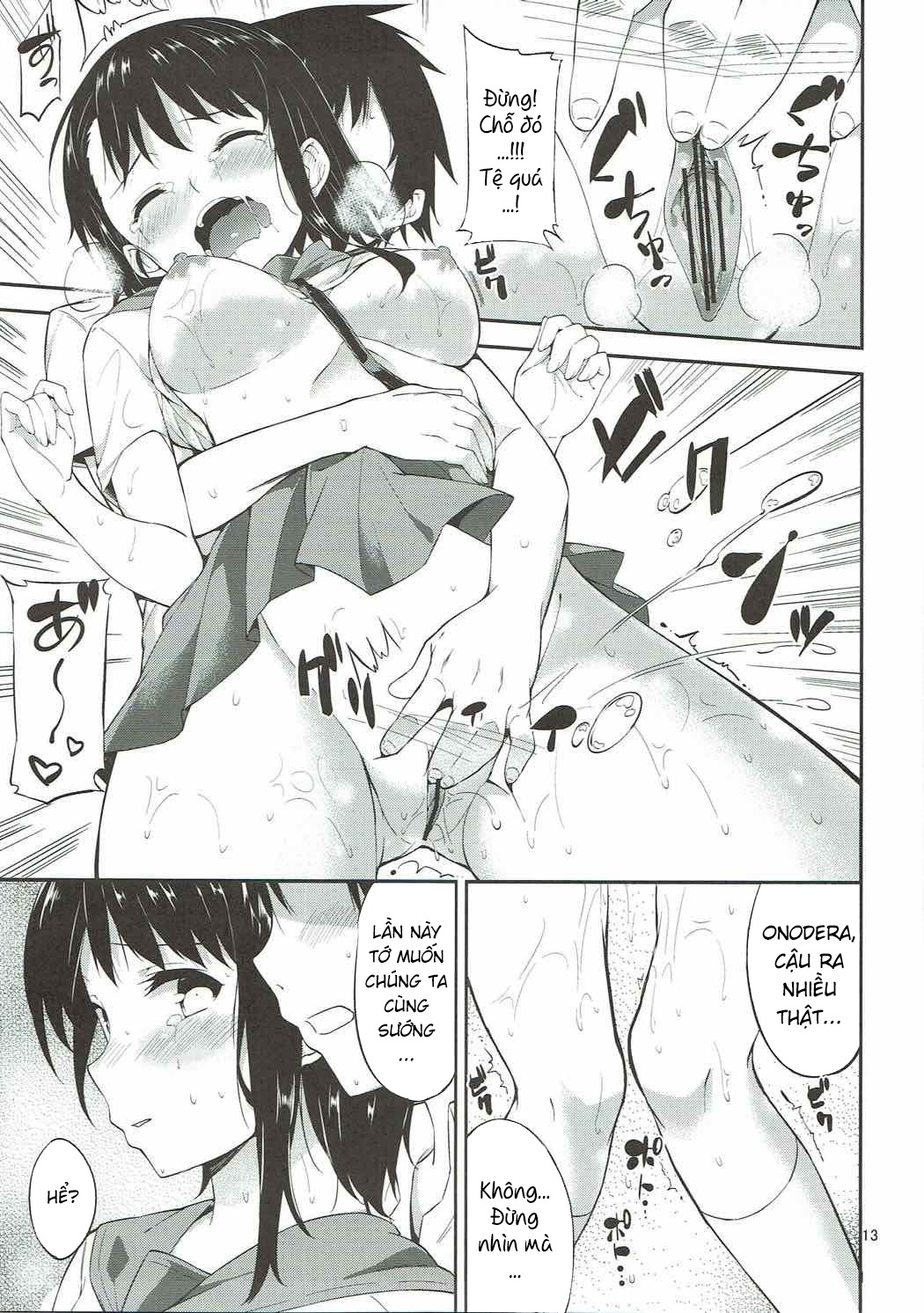 Đọc truyện hentai Một ngày ngọt ngào với Onodera - Oneshot