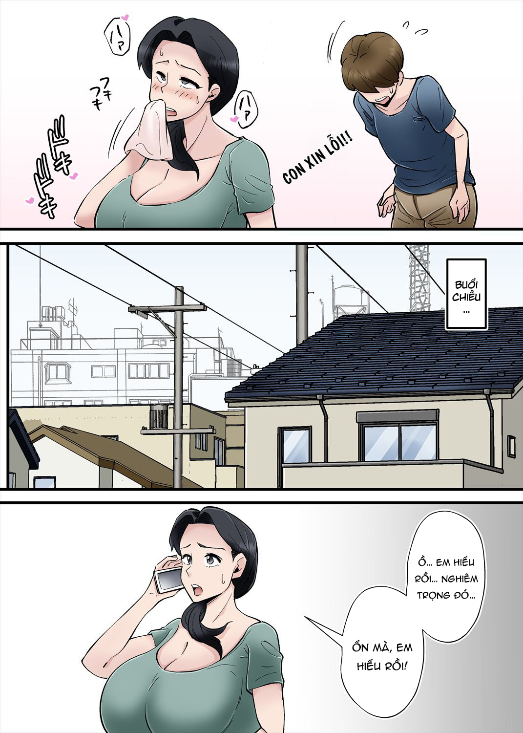 Đọc truyện hentai ome no Bakunyuu Kaa-chan o Netoritai - Oneshot