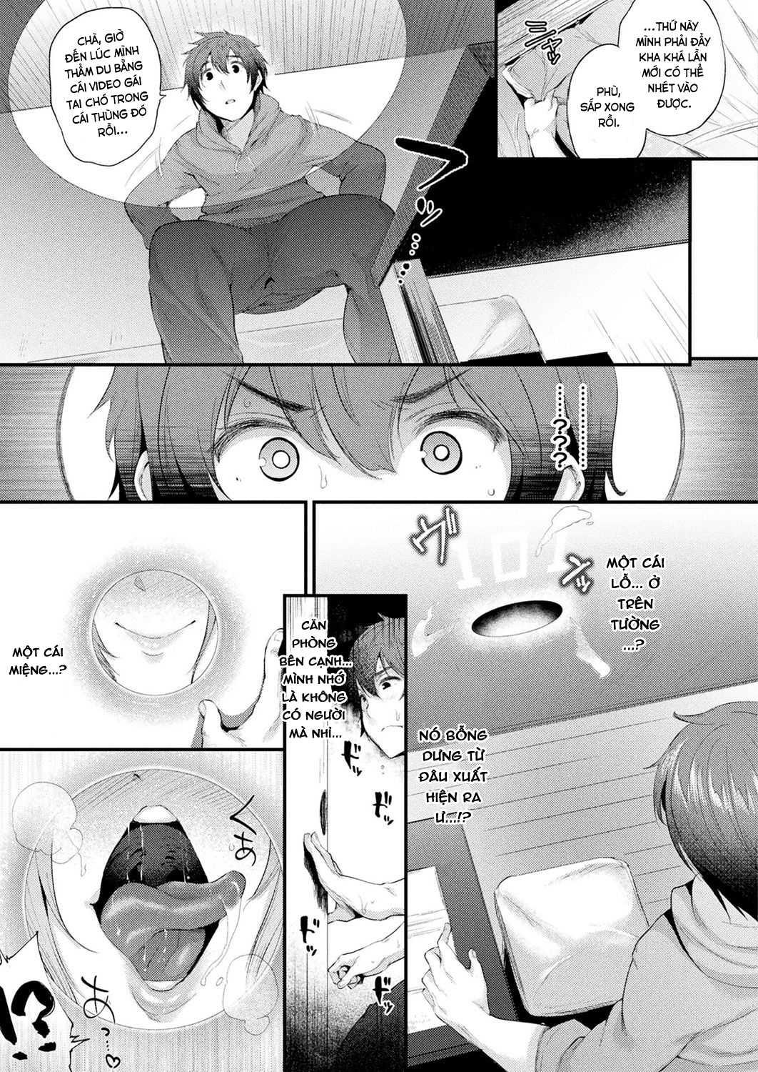 Đọc truyện hentai Chào mừng đến với khu chung cư có cái lỗ trên tường - Phần 1