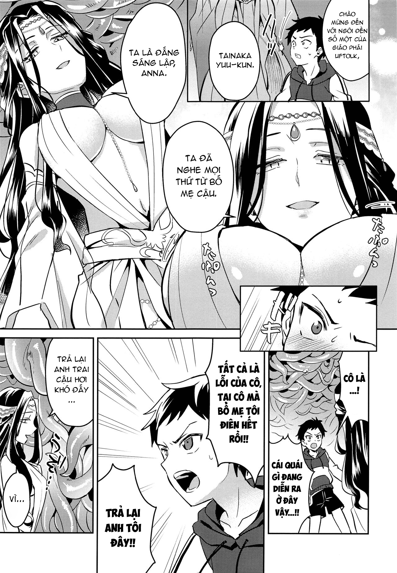 Đọc truyện hentai Dâng Lễ Vật Cho Ác Thần - Oneshot