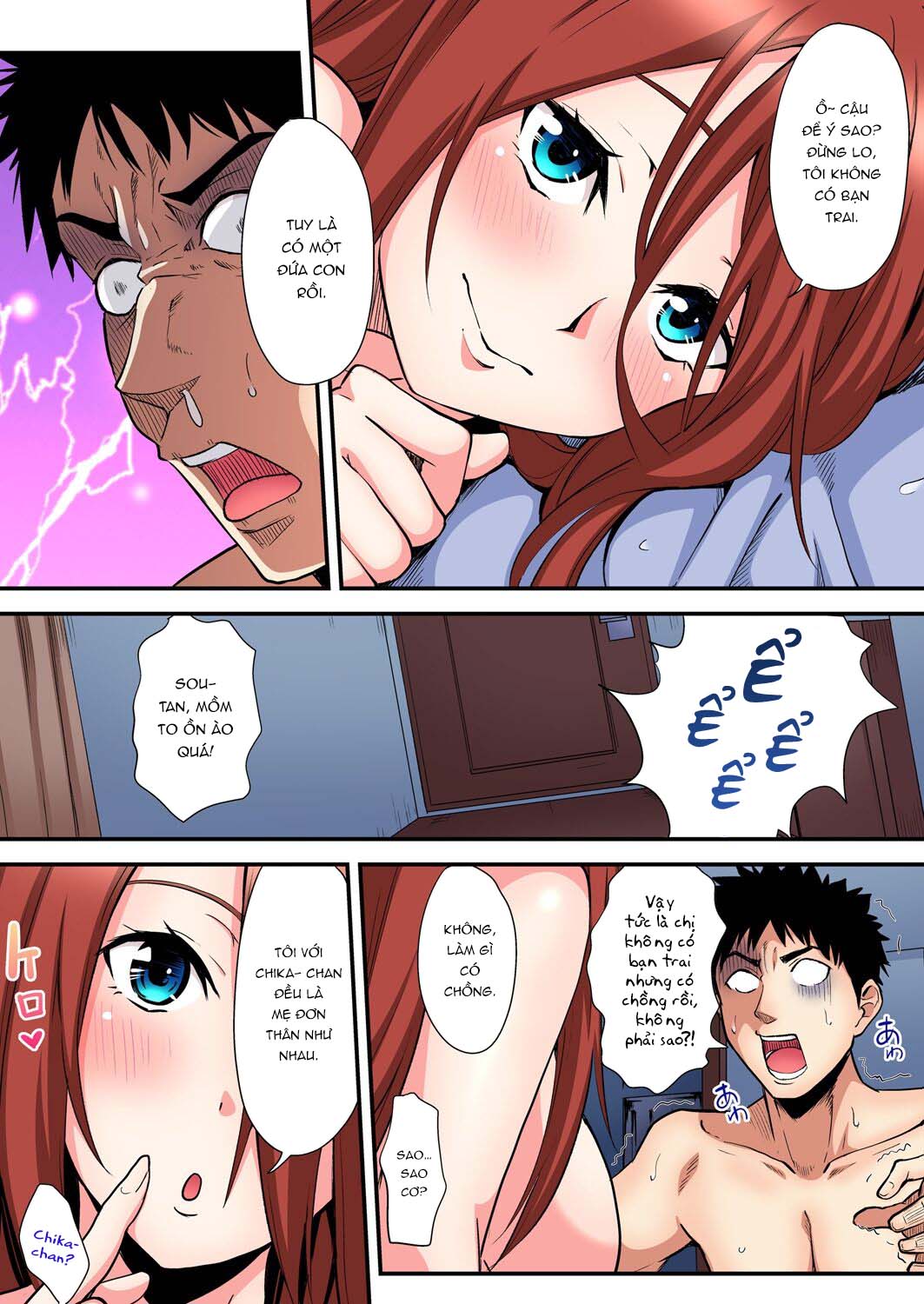 Đọc truyện hentai Bà Mẹ Teen Và Các Tư Thế SEX - Chap 12: Va chạm Rika-chan (2)