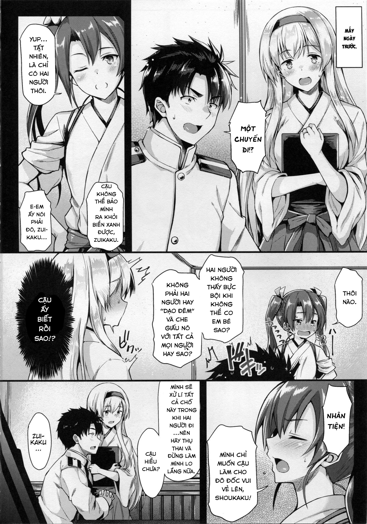 Đọc truyện hentai Shoukaku To Motto Ichaicha Shitai!! - Oneshot