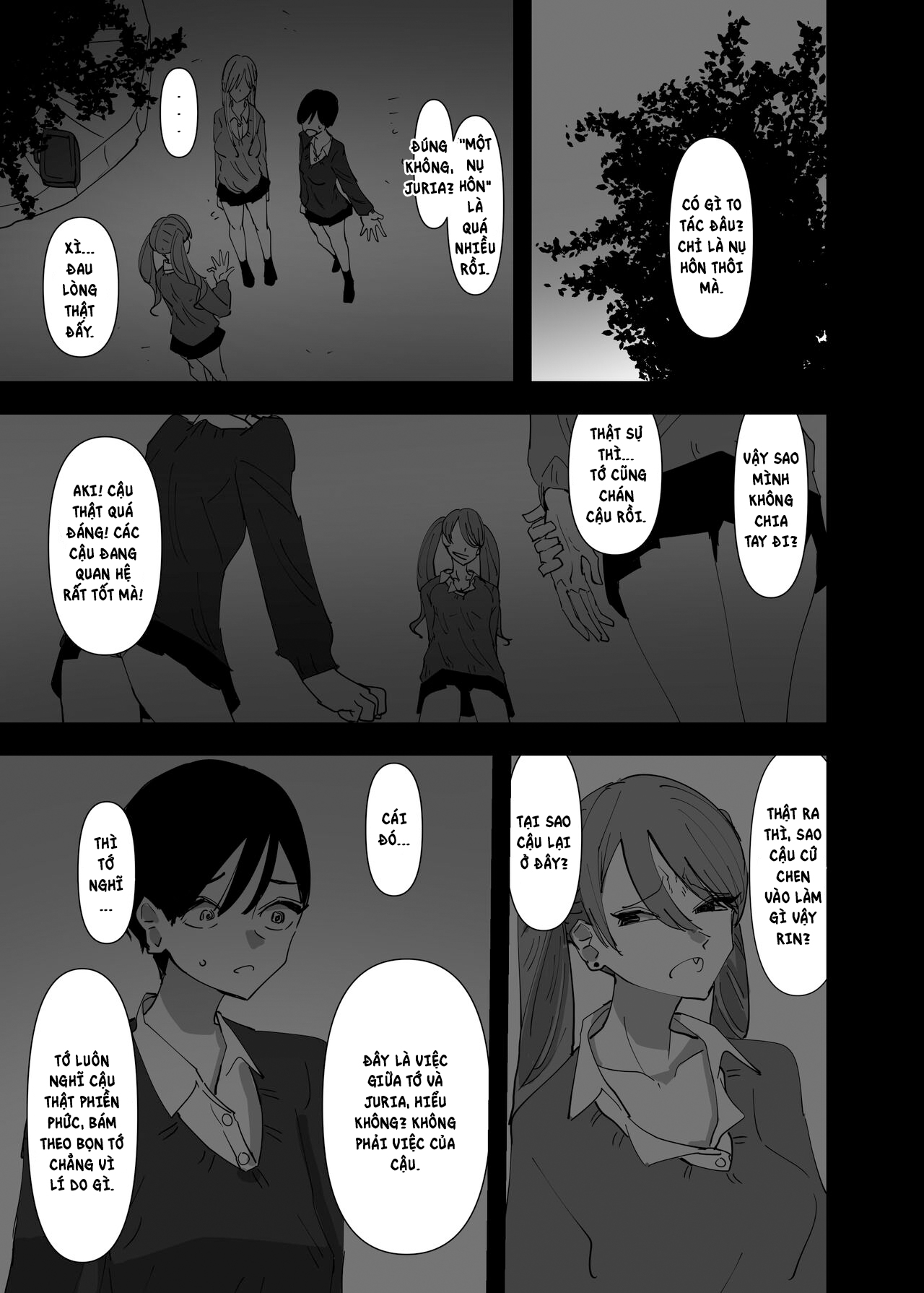 Đọc truyện hentai Chuyện tình của những cô nàng táo bạo - Chap 2