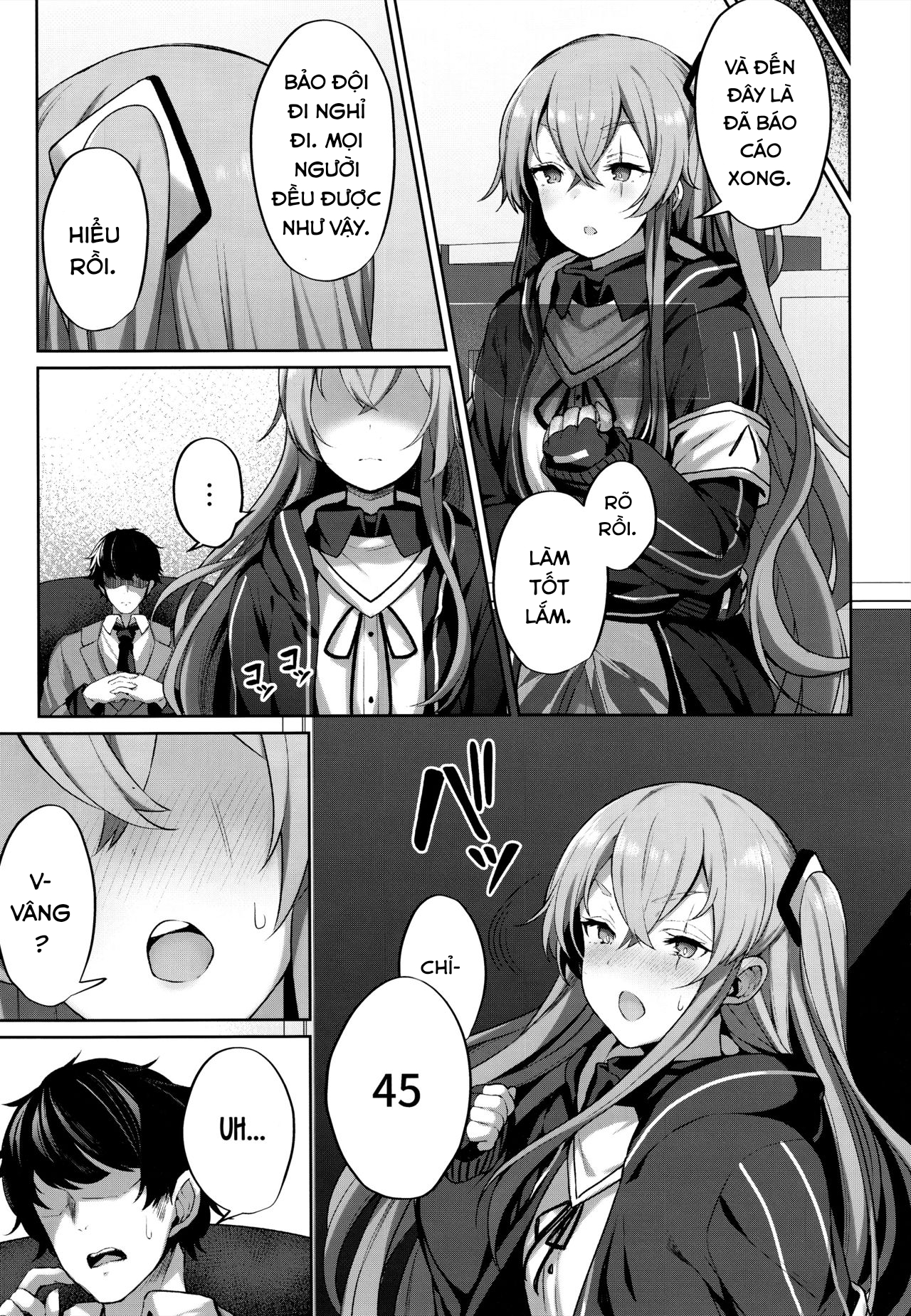Đọc truyện hentai Shikikan no Sei dakara (Girls' Frontline) - Oneshot