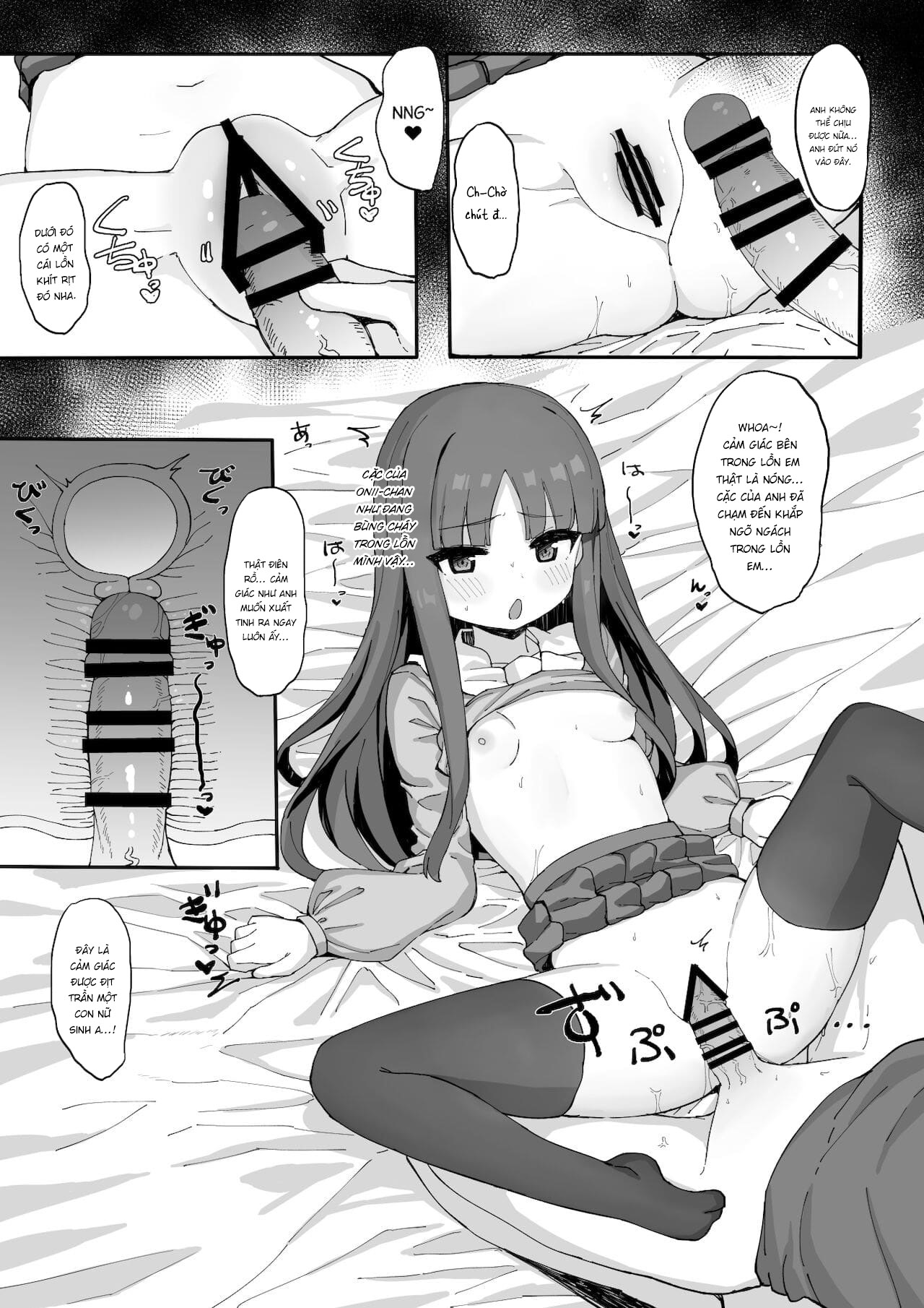 Đọc truyện hentai Imouto ni Ashikoki Sareta node, Shikaeshi Oshioki Ecchi - Oneshot