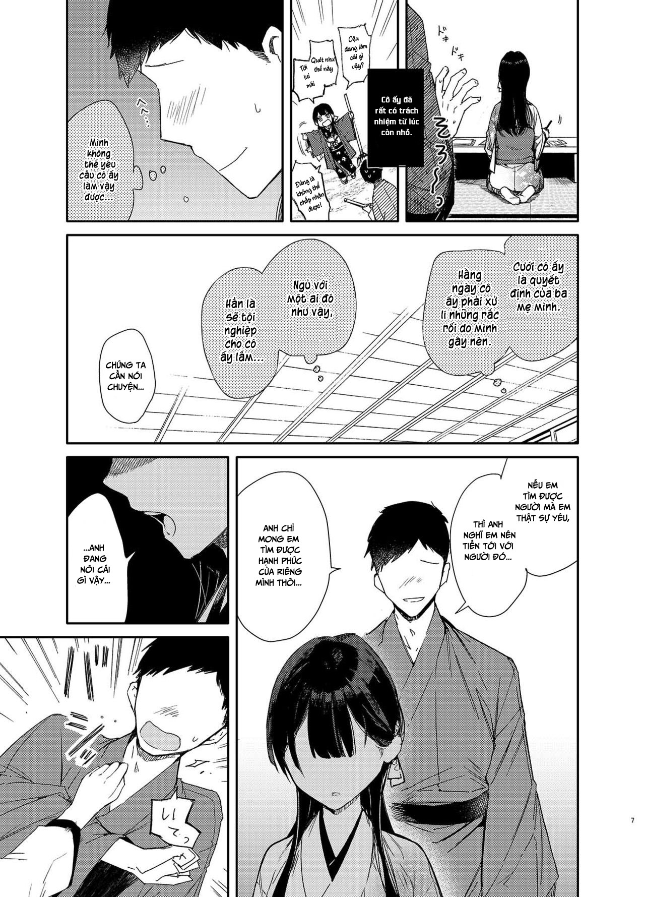 Đọc truyện hentai Tâm tình cùng cô vợ dâm đãng trong tà áo kimono - Oneshot