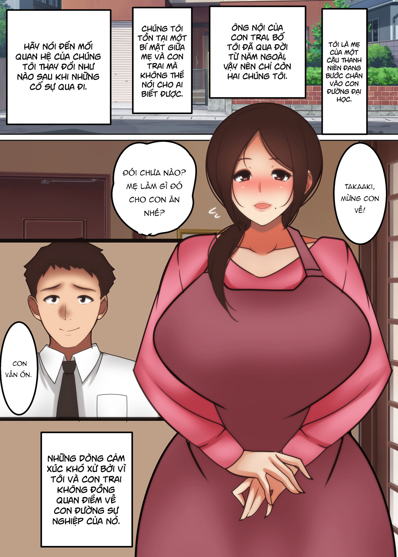 Đọc truyện hentai Haha ga Midara ni Aegu Toki - Chap 2