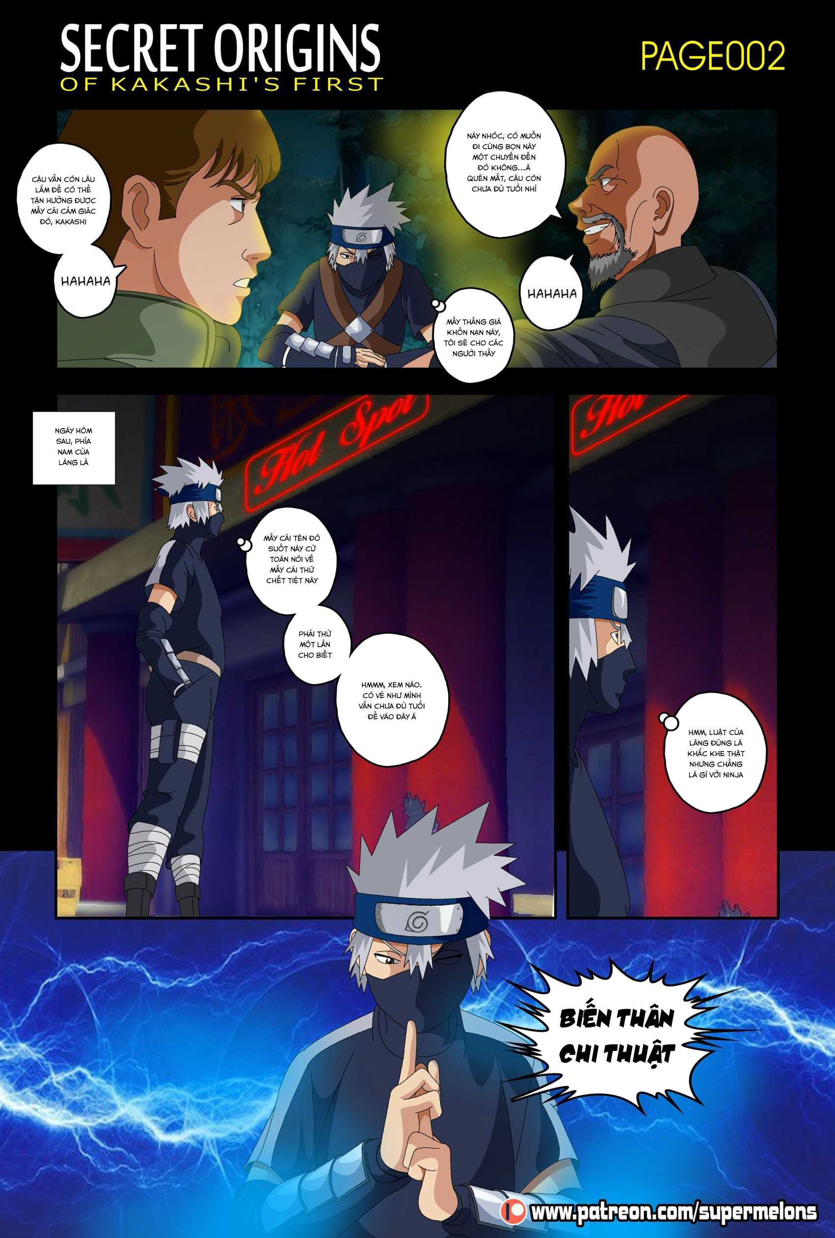 Đọc truyện hentai Secret Origins of Kakashi’s First (Naruto) - Oneshot