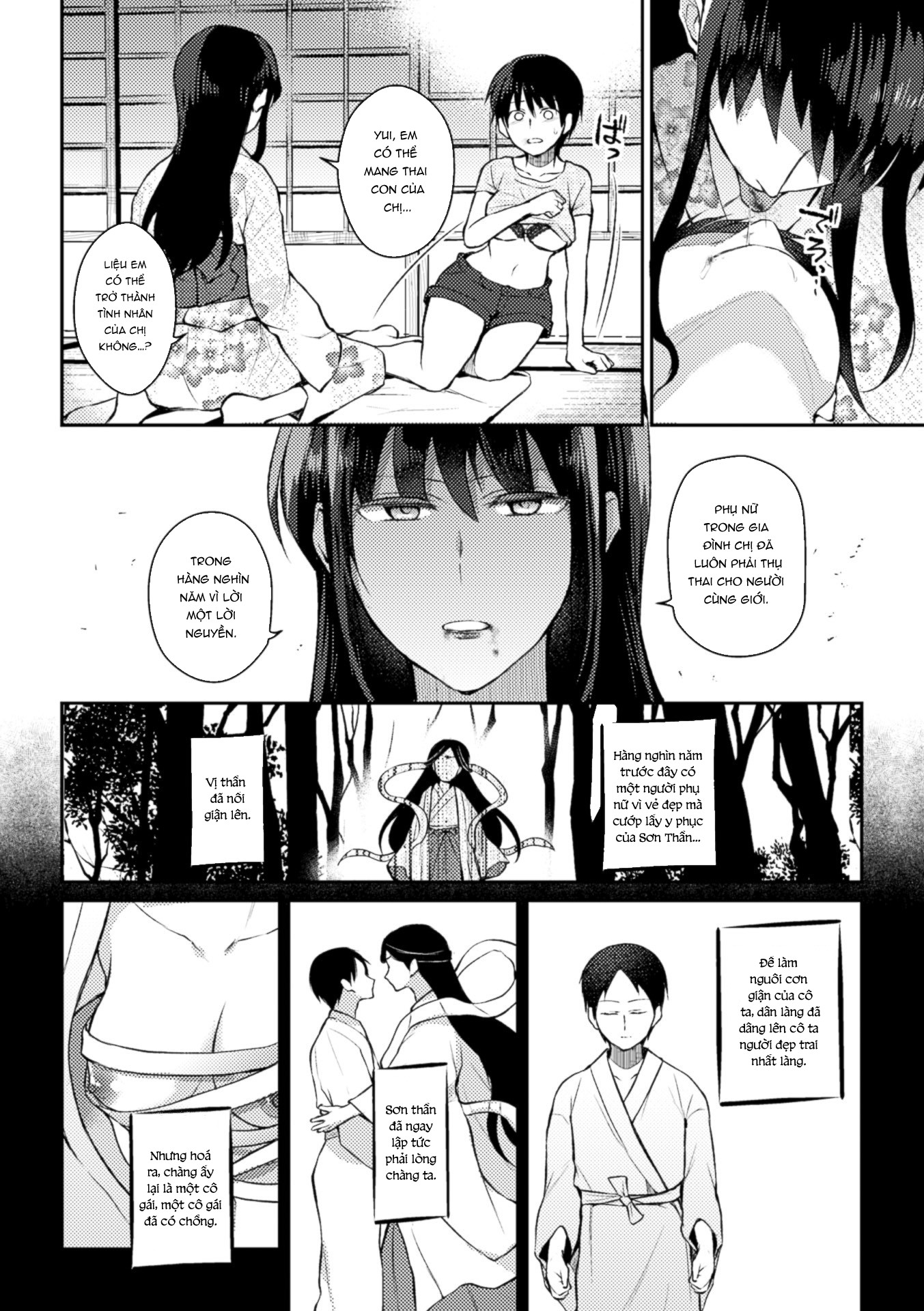 Đọc truyện hentai Thừa kế lời nguyền - Oneshot
