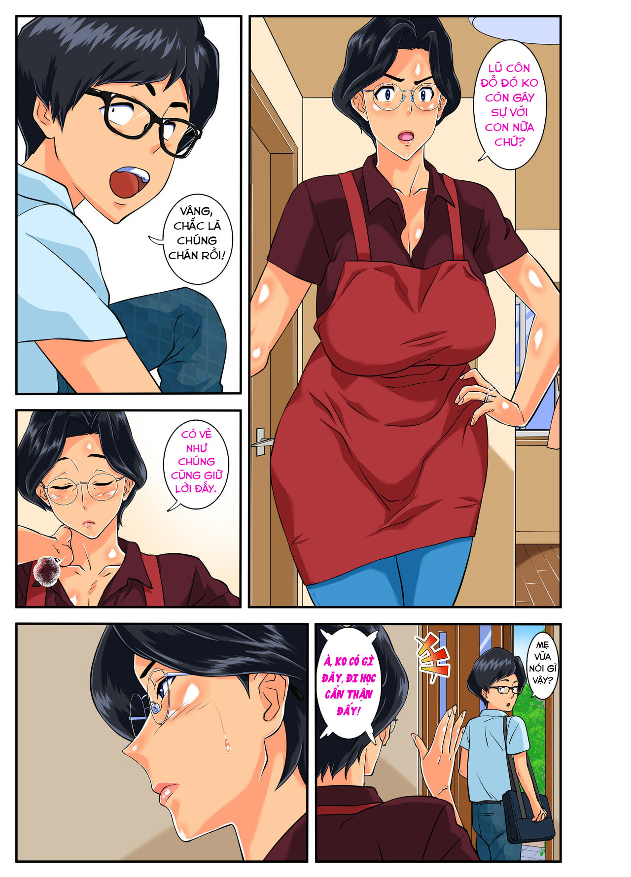 Đọc truyện hentai Musuko no Migawari ni Ijimekko ni Karada o Sashidasu Kimajime de Okatai Bakunyuu Mama! - Chap 2