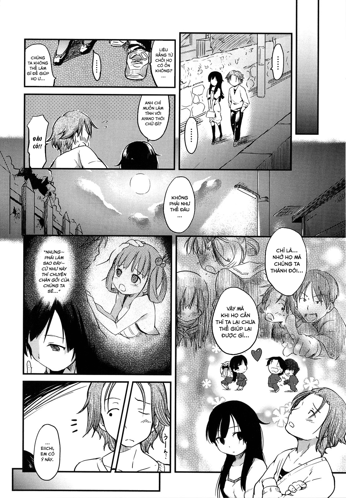 Đọc truyện hentai 2x2 + 1x1 - Chap 1: 2x2