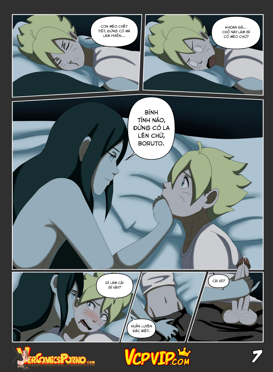 Đọc truyện hentai While daddy sleeps (Naruto) - Chap 2