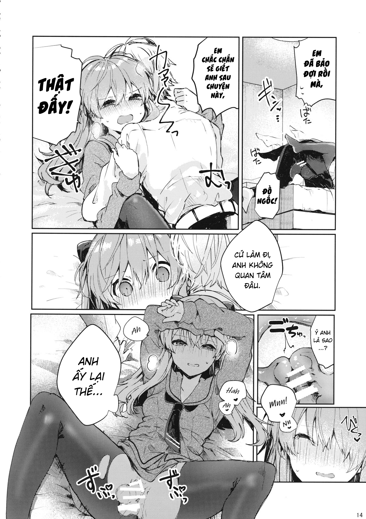 Đọc truyện hentai Và rồi, kẻ dối trá đã học được cách yêu... - Oneshot