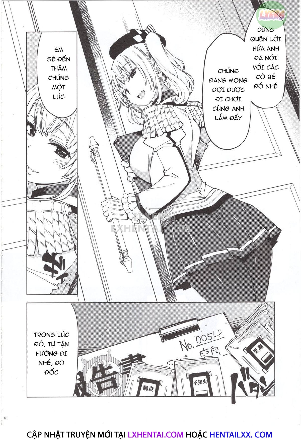 Đọc truyện hentai Hishokan Kashima No Houkokusho Chap 1