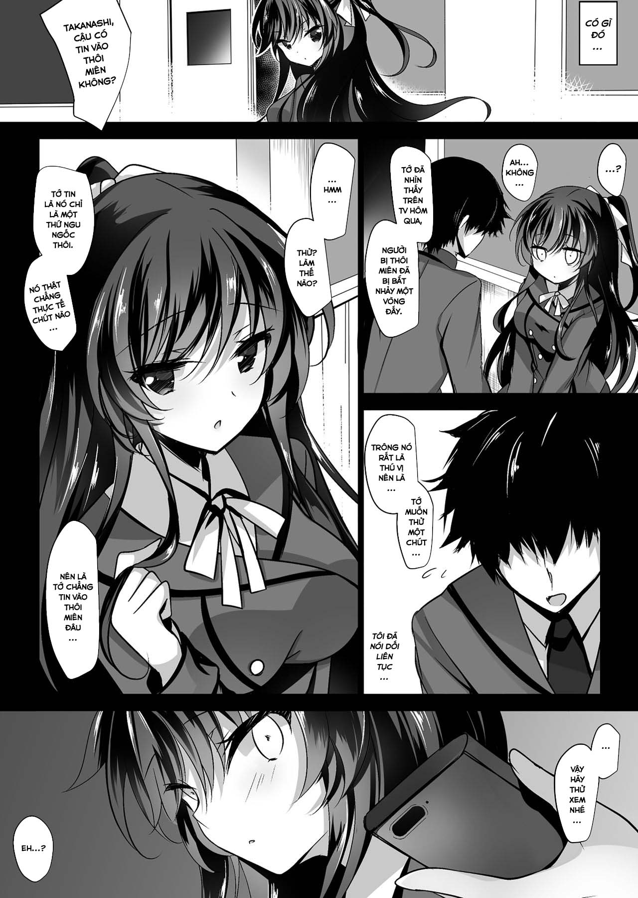 Đọc truyện hentai Dùng Apps thôi miên, tôi đã có bạn gái! - Chap 1