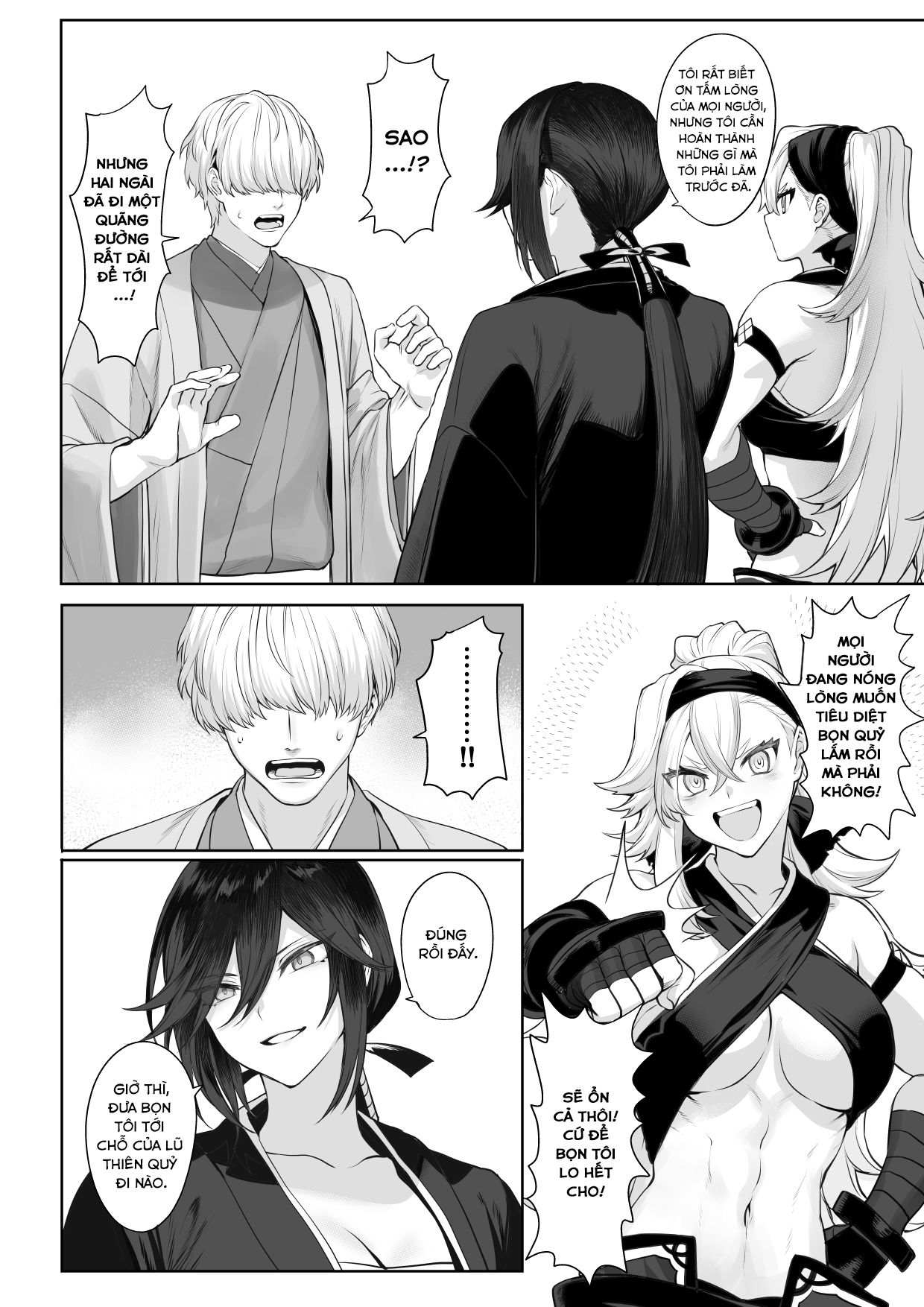Đọc truyện hentai Câu chuyện về những Valkyrie! ~Nữ phù thuỷ~ - ~Nữ Samurai~ Phần đầu