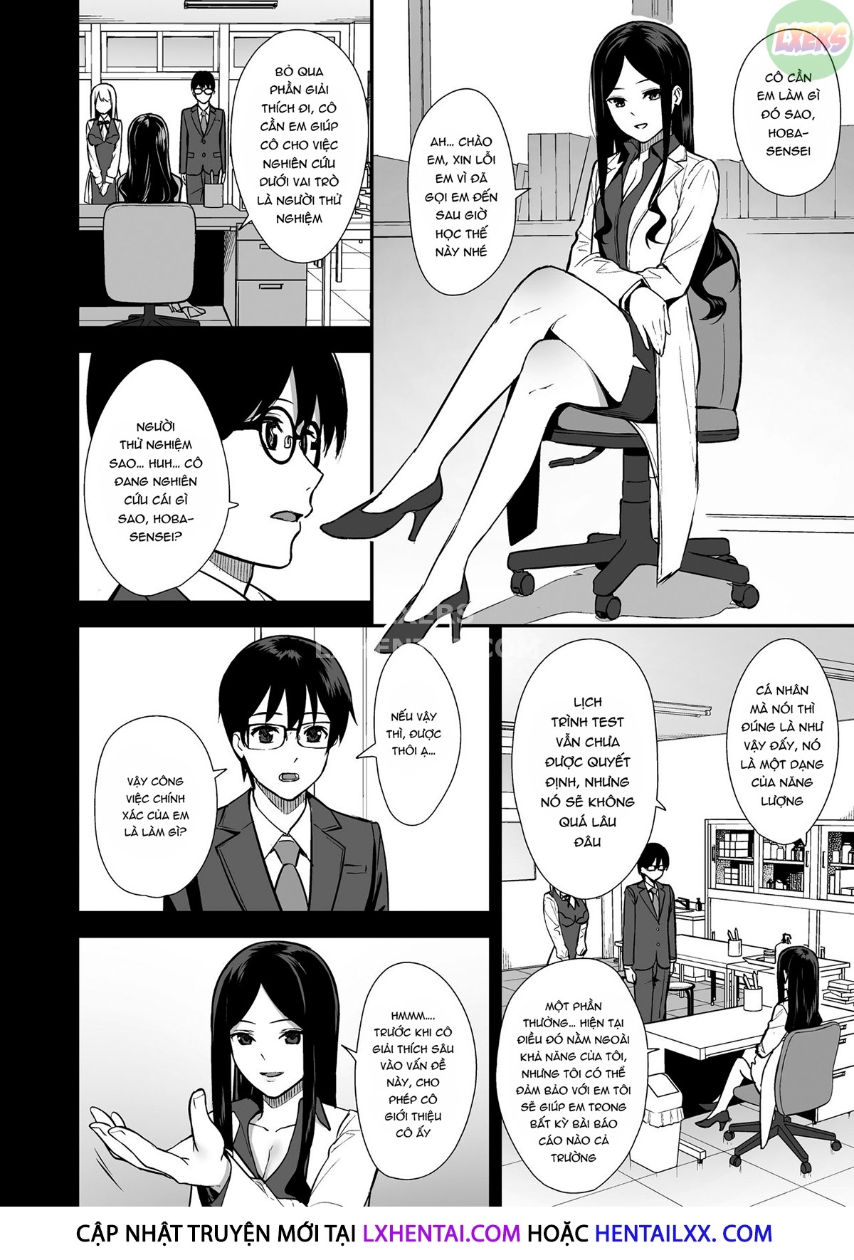 Đọc truyện hentai Kanojo Wa Boku No Taieki De Ugoite Iru - Chap 1