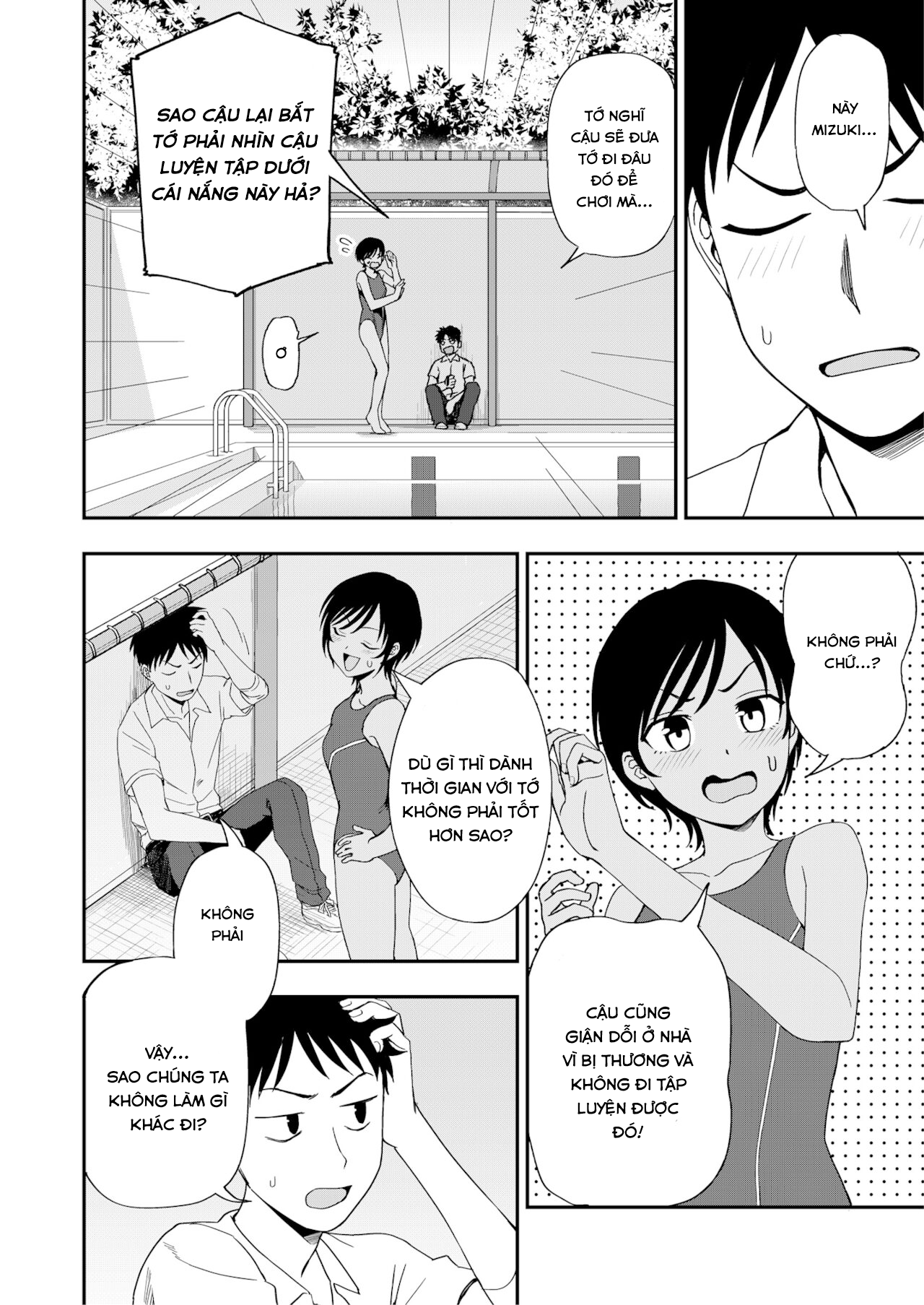 Đọc truyện hentai Bạn gái bên hồ bơi - Oneshot