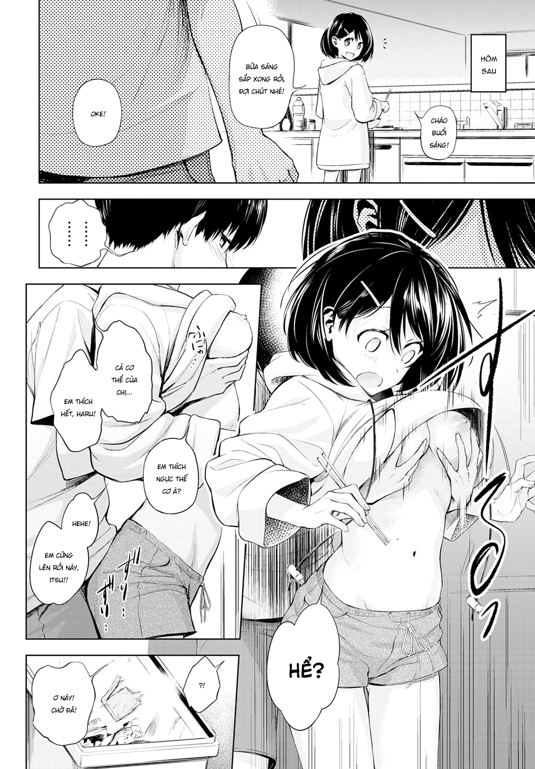 Đọc truyện hentai Futari Asobo - Oneshot