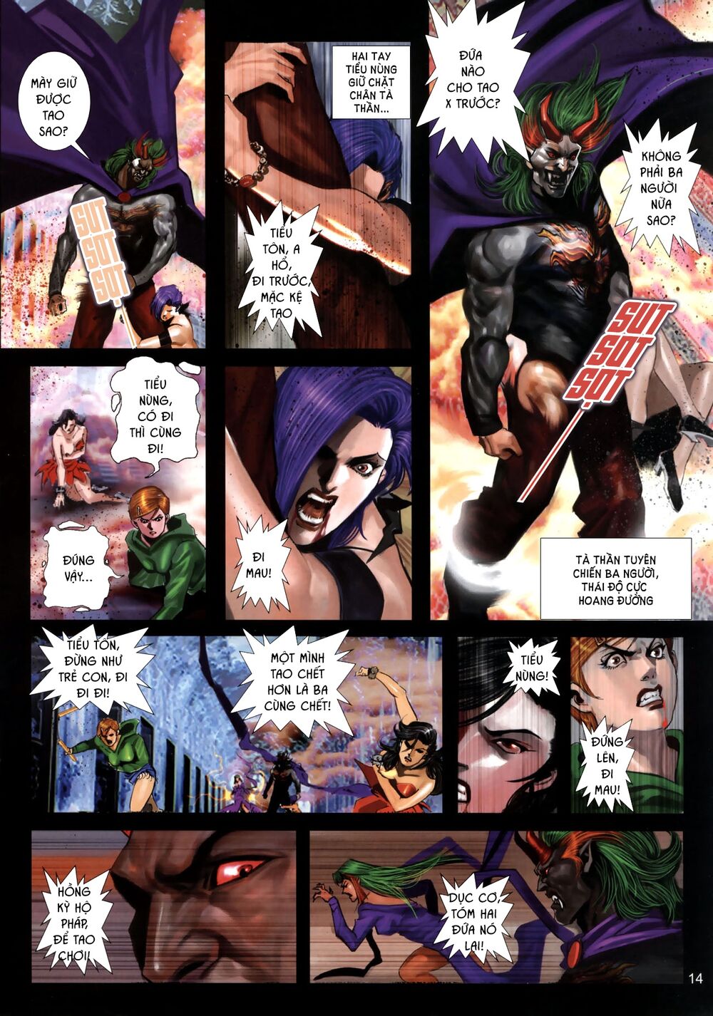 Đọc truyện hentai Nữ Hồng Côn - Chap 7