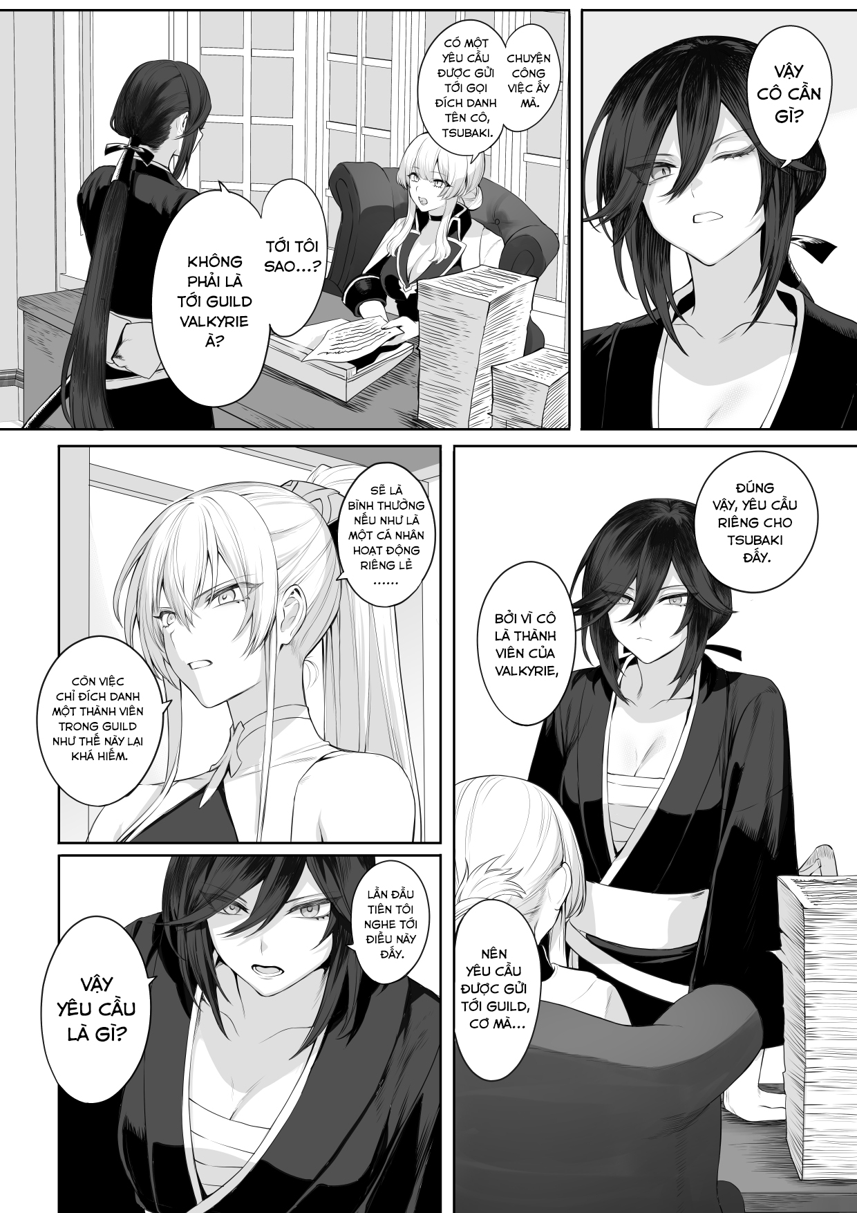 Đọc truyện hentai Câu chuyện về những Valkyrie! ~Nữ phù thuỷ~ - ~Nữ Samurai~ Phần đầu