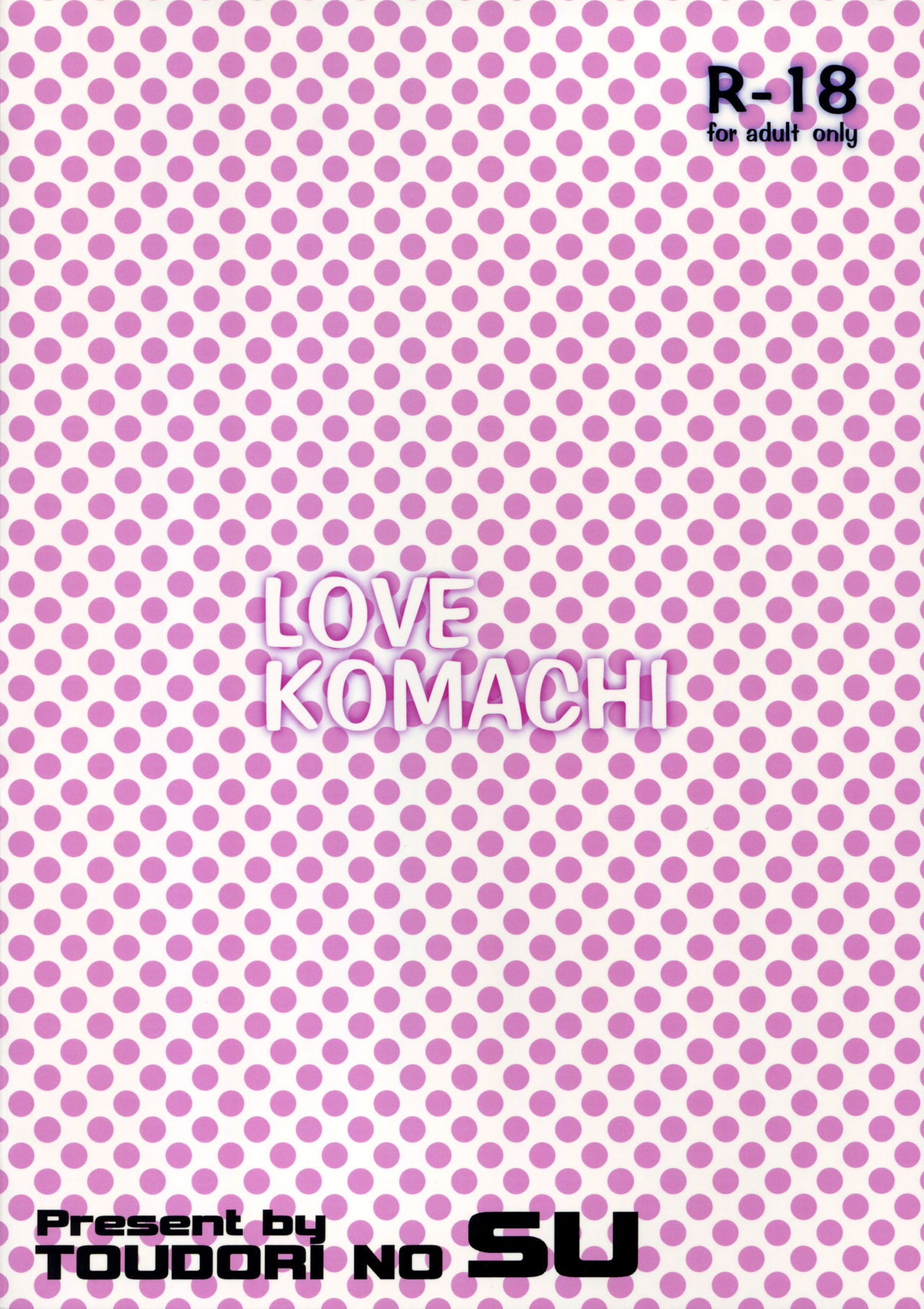 Đọc truyện hentai LOVE KOMACHI (Touhou Project) - Oneshot
