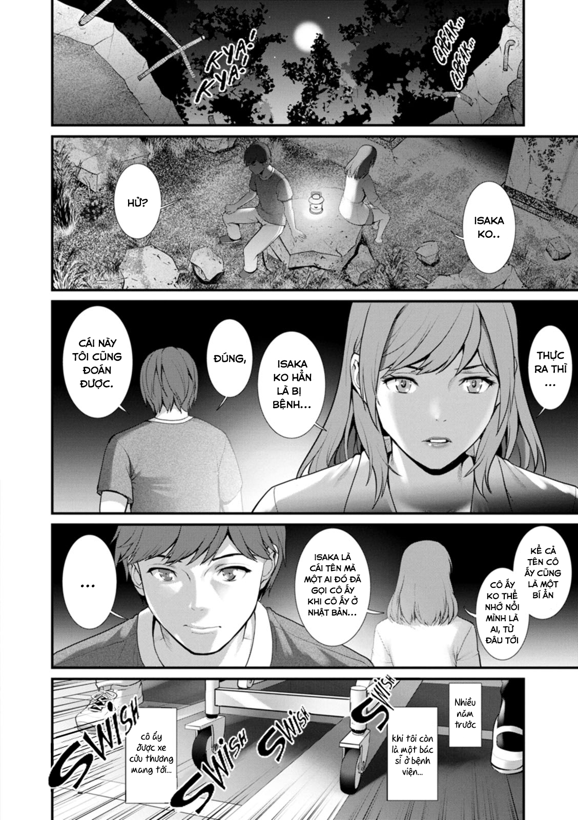 Đọc truyện hentai Tuần trăng mật dưới 30m đất - Chap 8