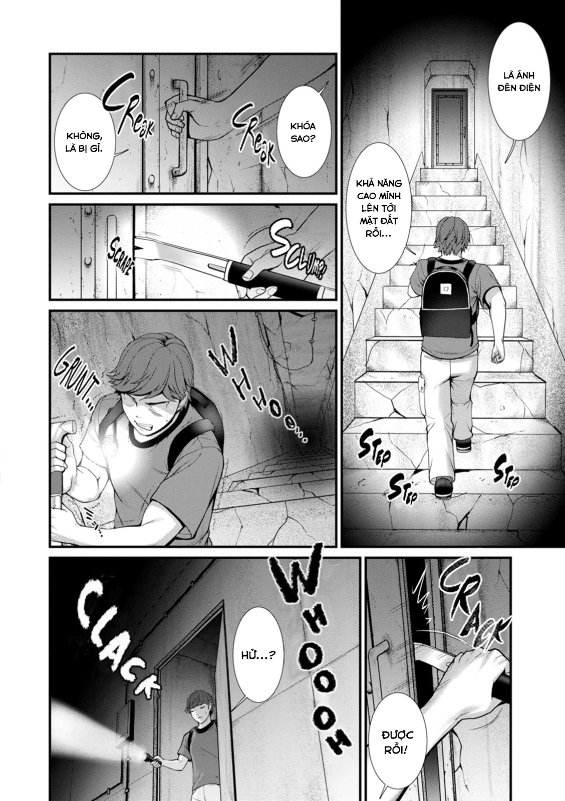 Đọc truyện hentai Tuần trăng mật dưới 30m đất - Chap 6