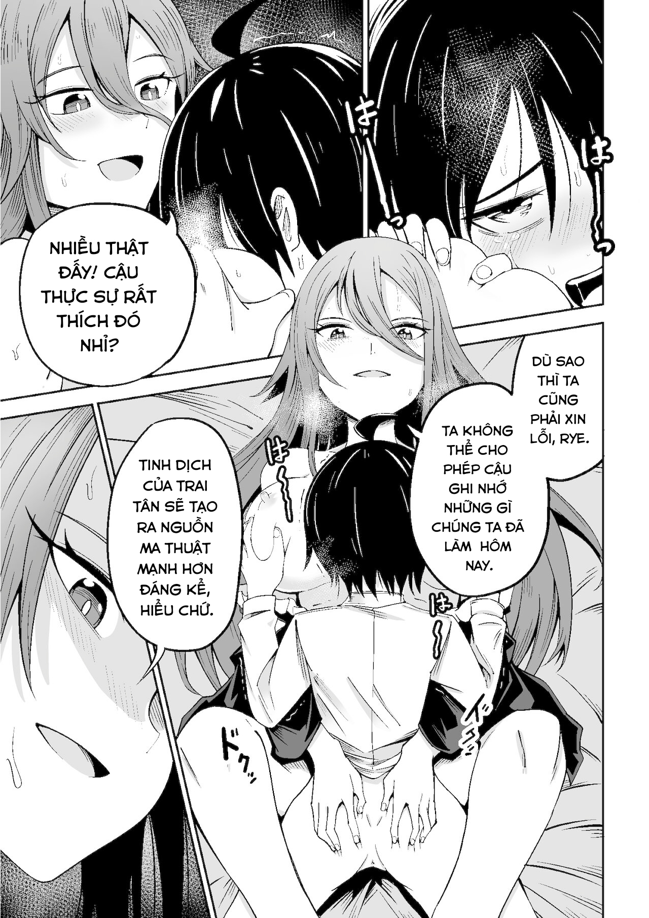 Đọc truyện hentai Phù thủy và cậu bé. - Oneshot