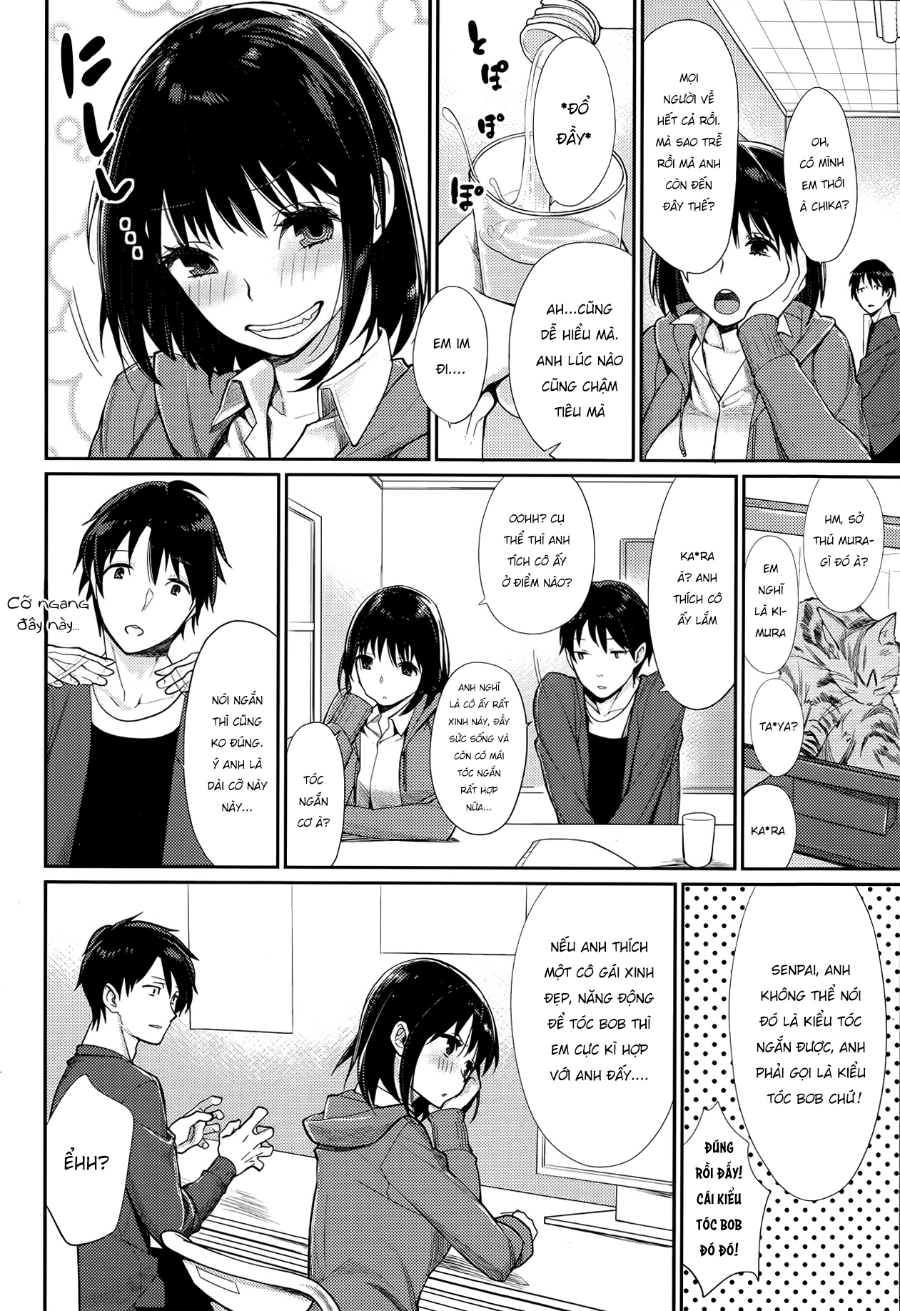 Đọc truyện hentai Nhìn em nữa đi, Senpai! - Oneshot
