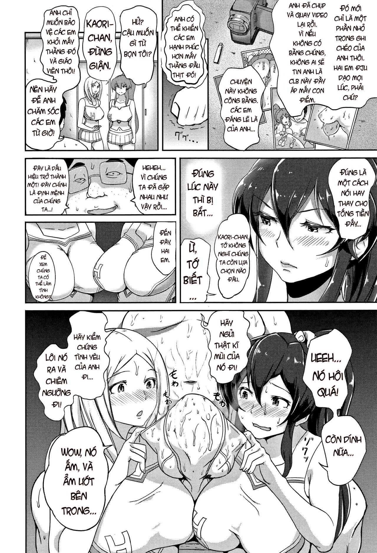 Đọc truyện hentai Inshuu Cheer Girl Oneshot