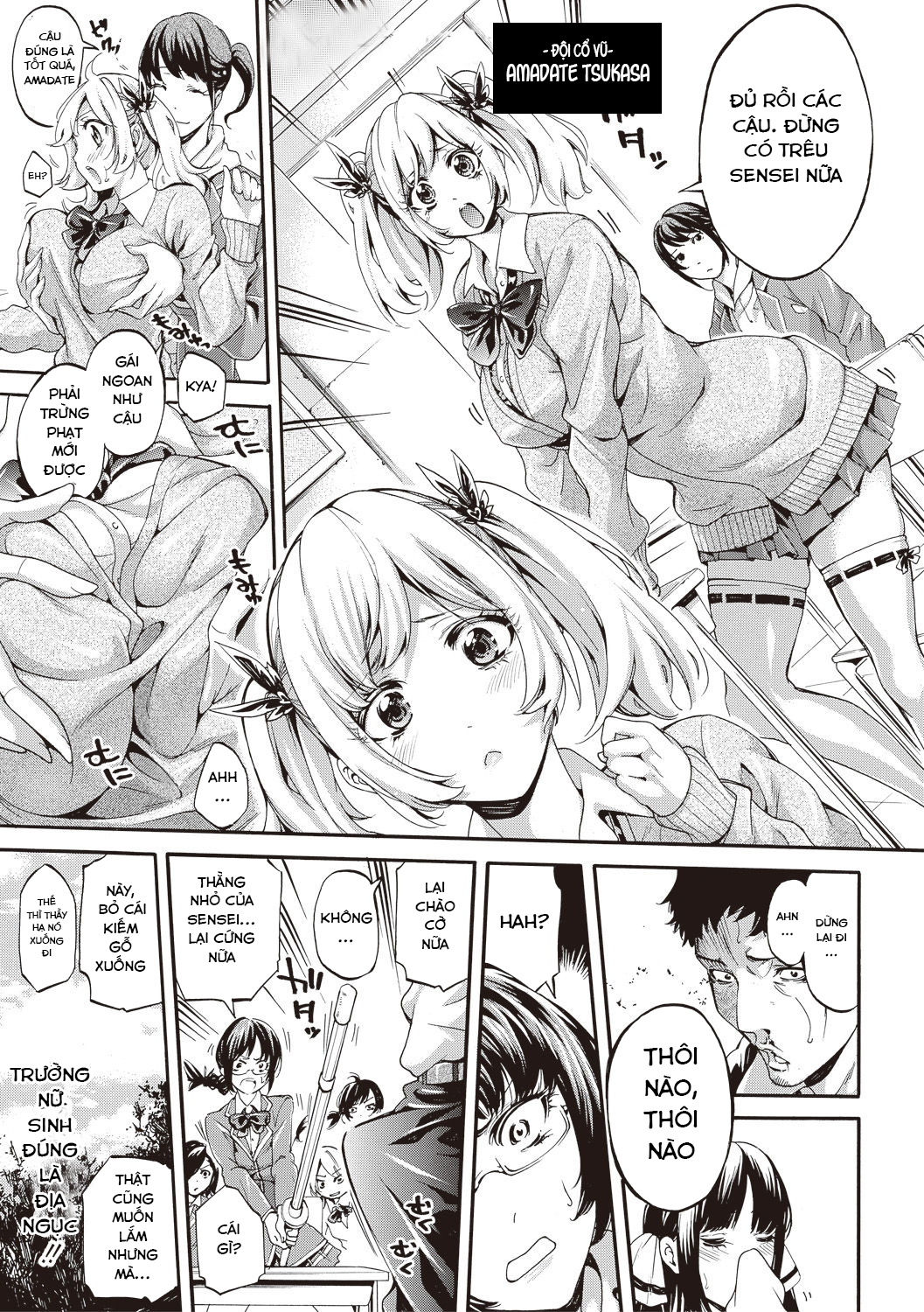 Đọc truyện hentai Bukatsu Shoujo Paradise ~ Asekkaki no Tenshi-tachi - Chap 1