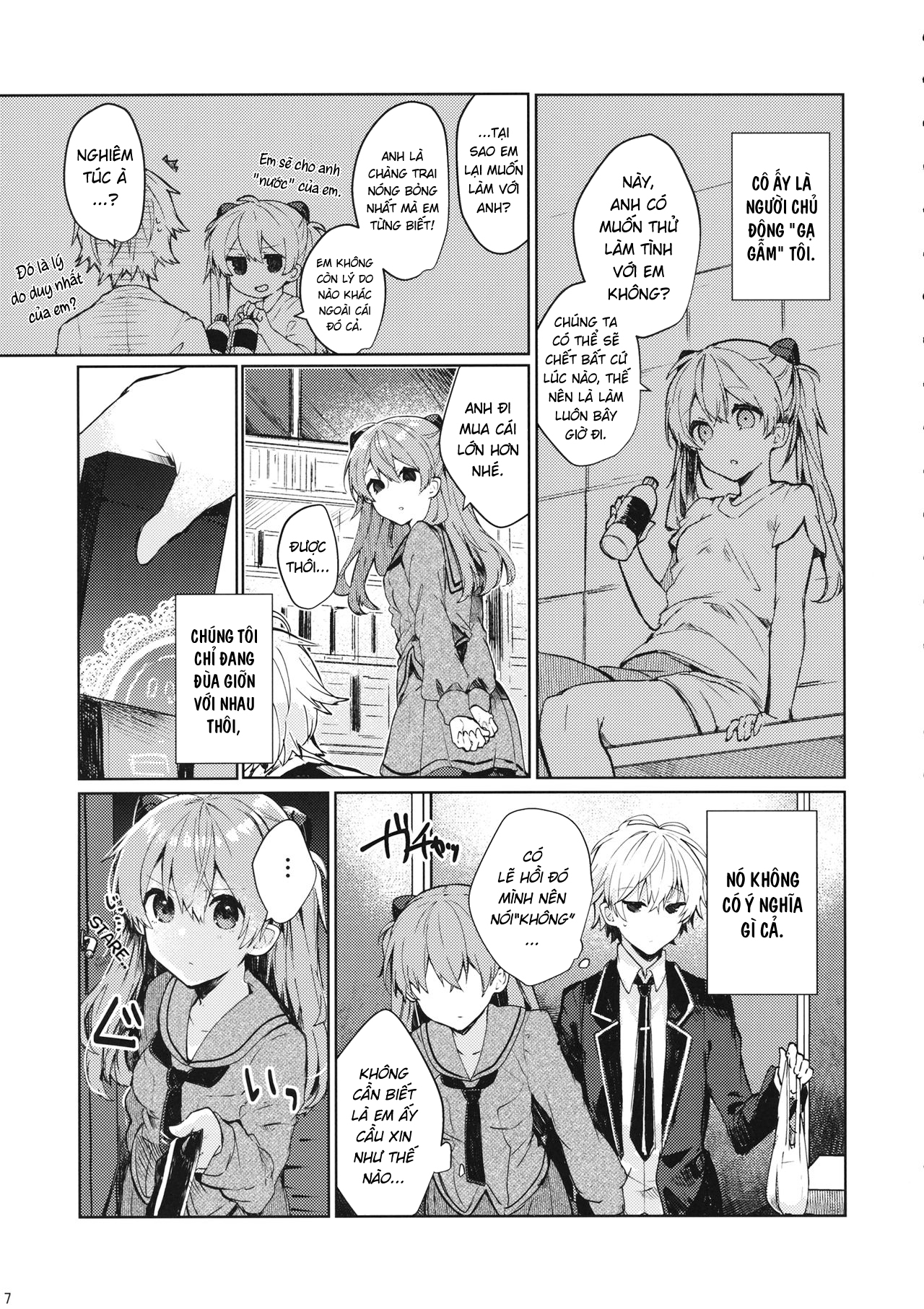 Đọc truyện hentai Và rồi, kẻ dối trá đã học được cách yêu... - Oneshot
