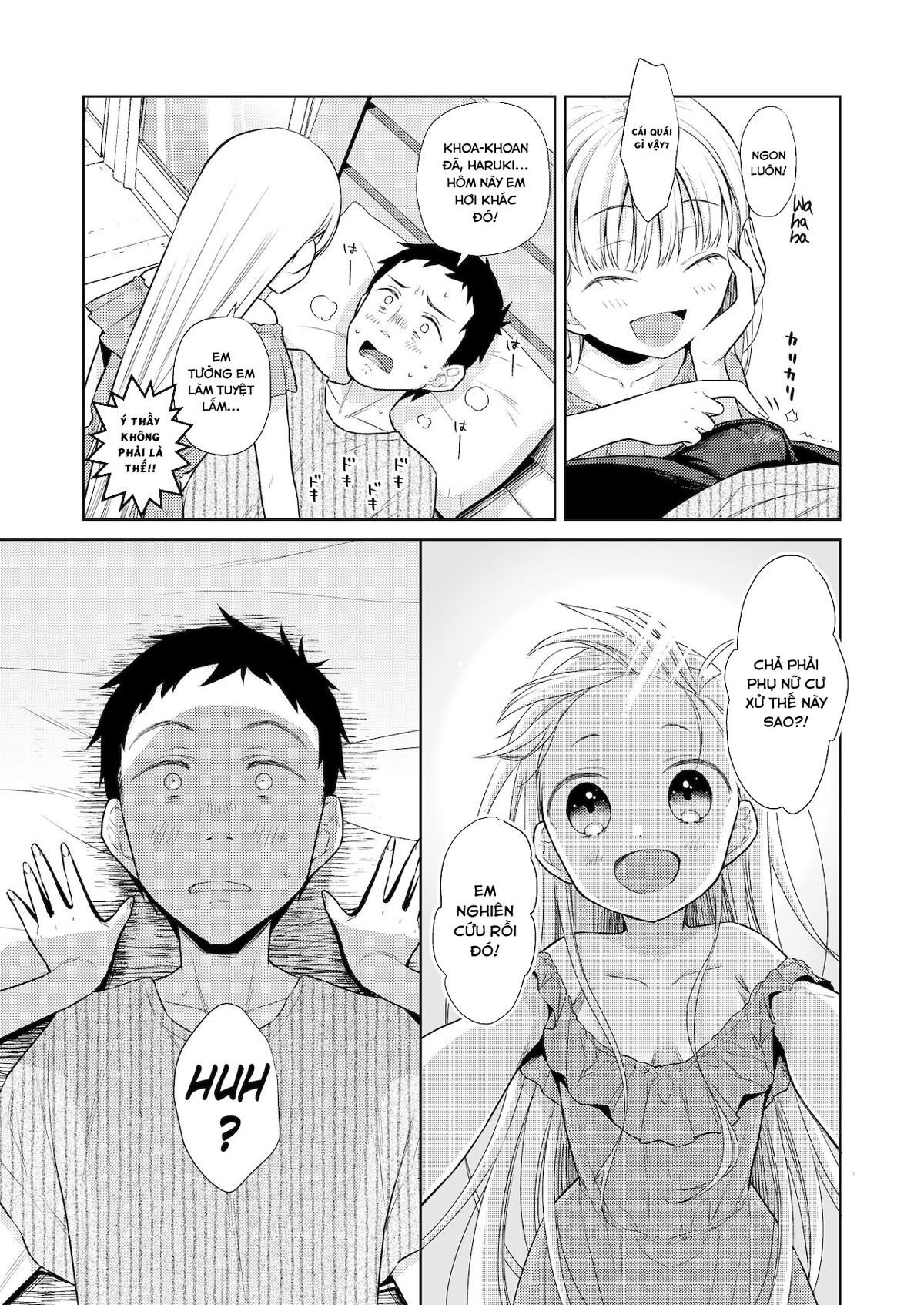Đọc truyện hentai Hội chứng TS Haruki-kun - Chap 4.1: Hẹn hò tại nhà...